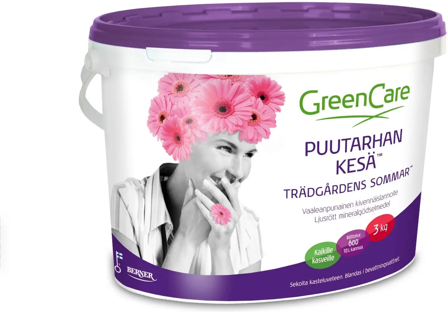 GreenCare kastelulannoite Puutarhan Kesä 3kg