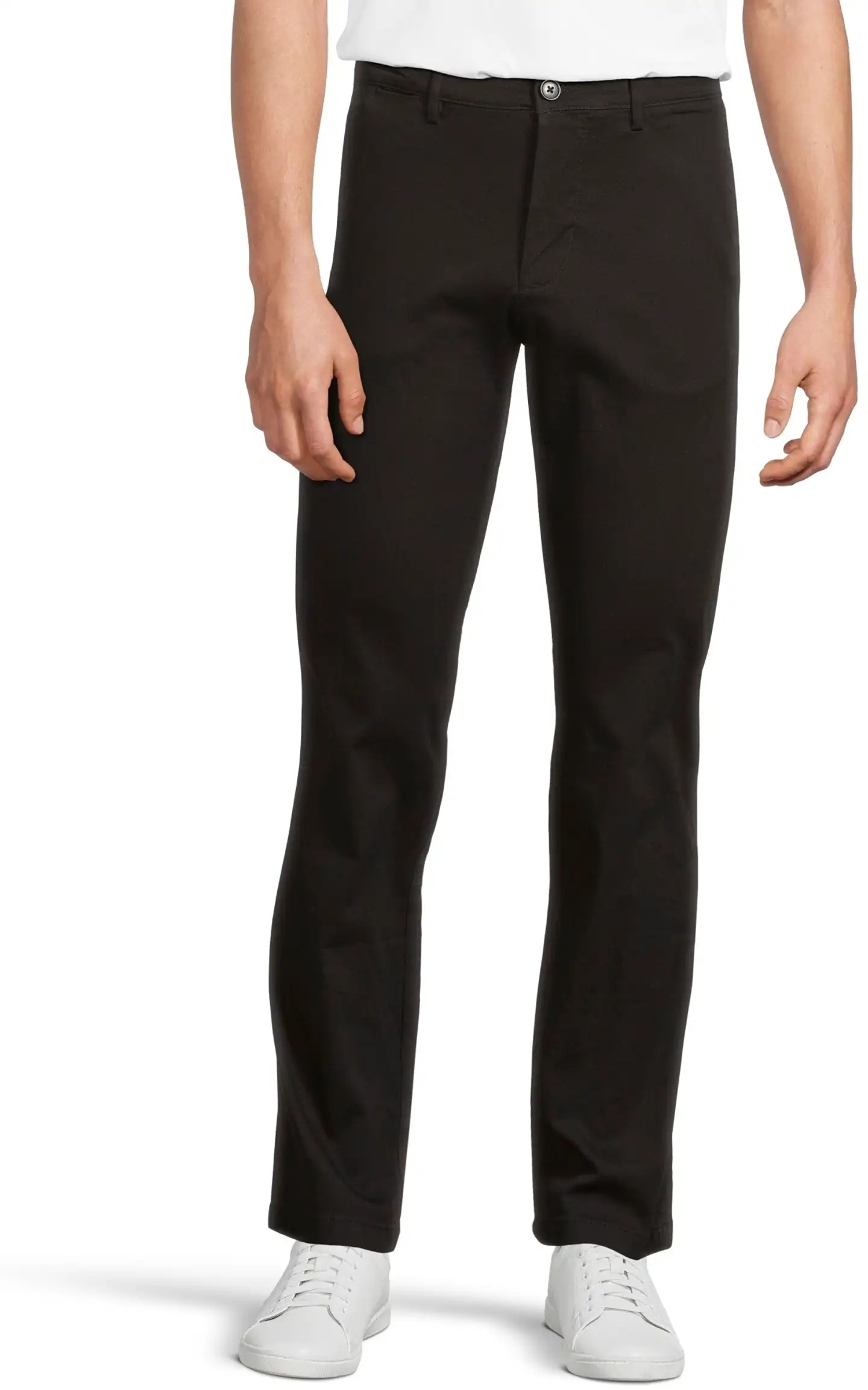 WKLY. miesten kangashousut slim fit 202W382527 - Dark brown - 1