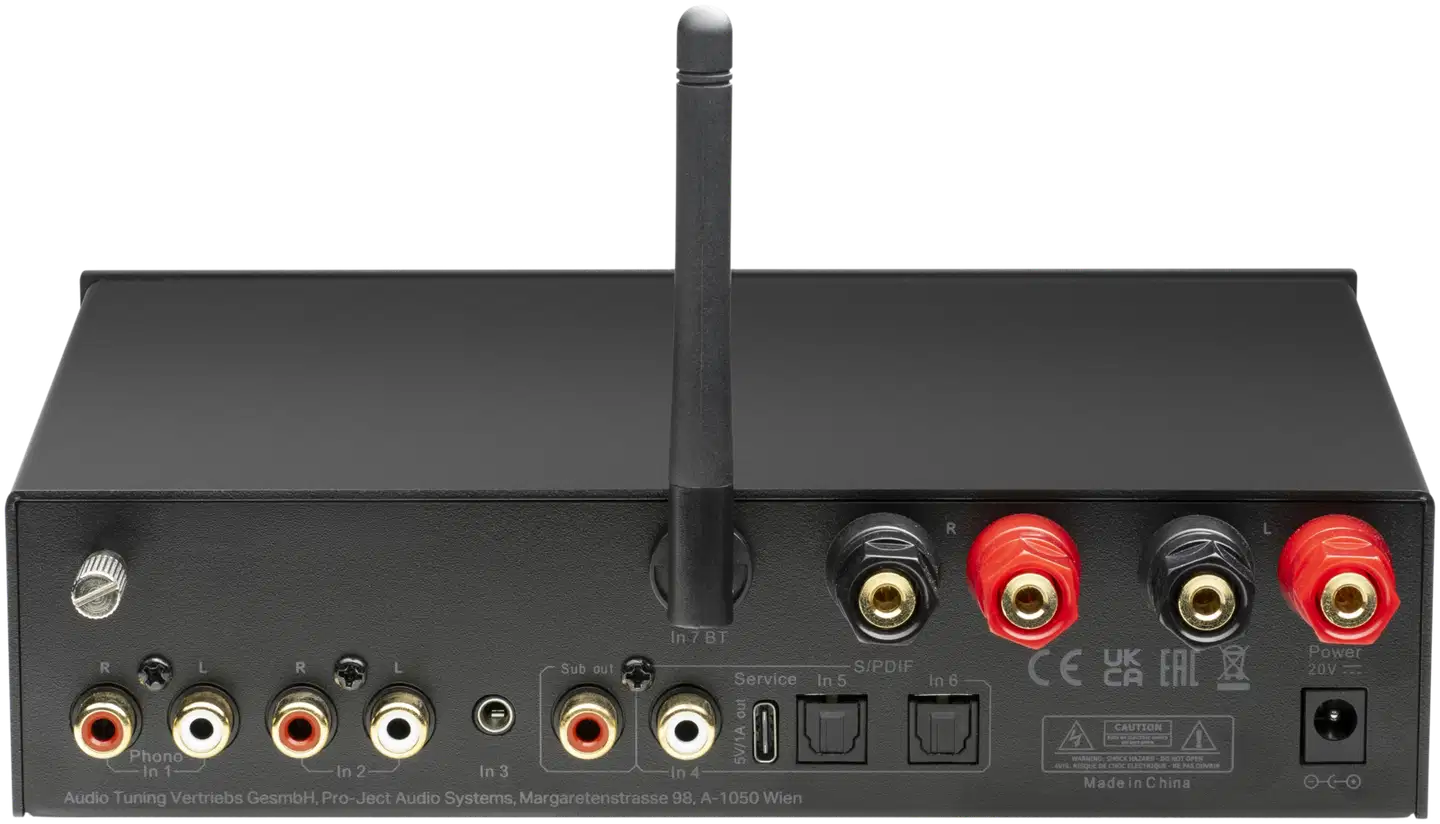 Pro-Ject Stereovahvistin Stereo Box E musta - 2