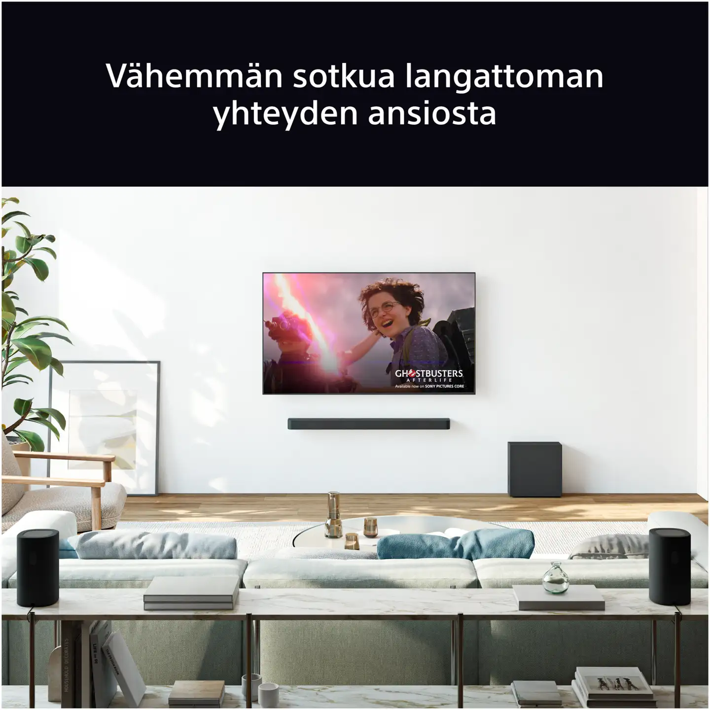 Sony surround takakaiuttimet SA-RS8 - 8