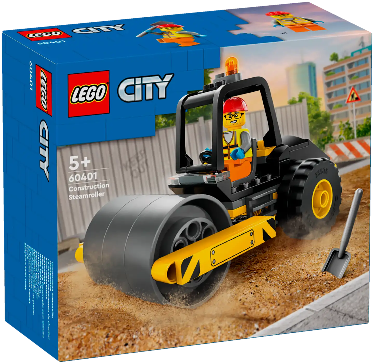 LEGO City Great Vehicles 60401 Rakennustyömaan tiejyrä - 2