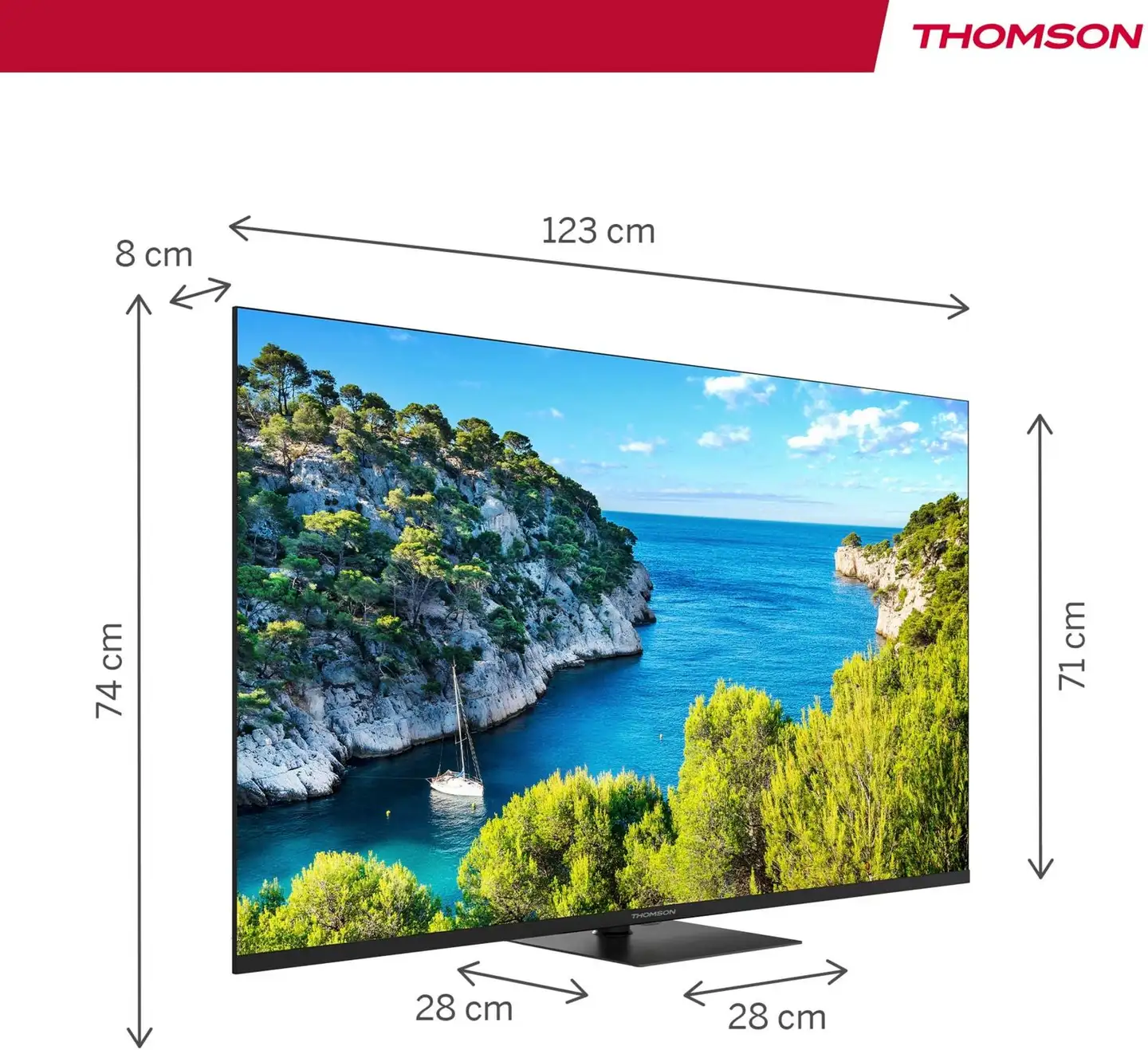 Thomson 55" 4K UHD Google TV 55UG5C14 - 2