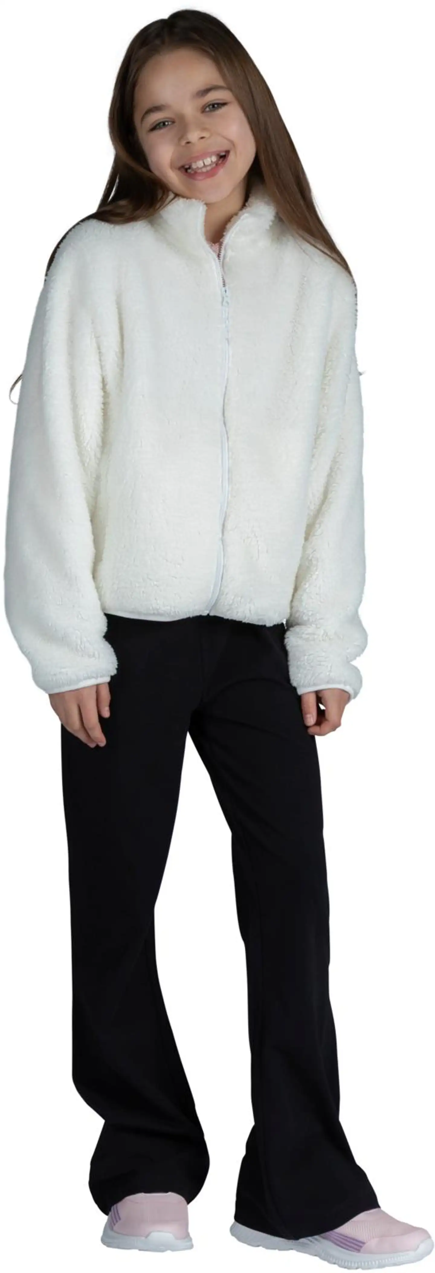 House nuorten fleecetakki 23TH292510 - offwhite - 2