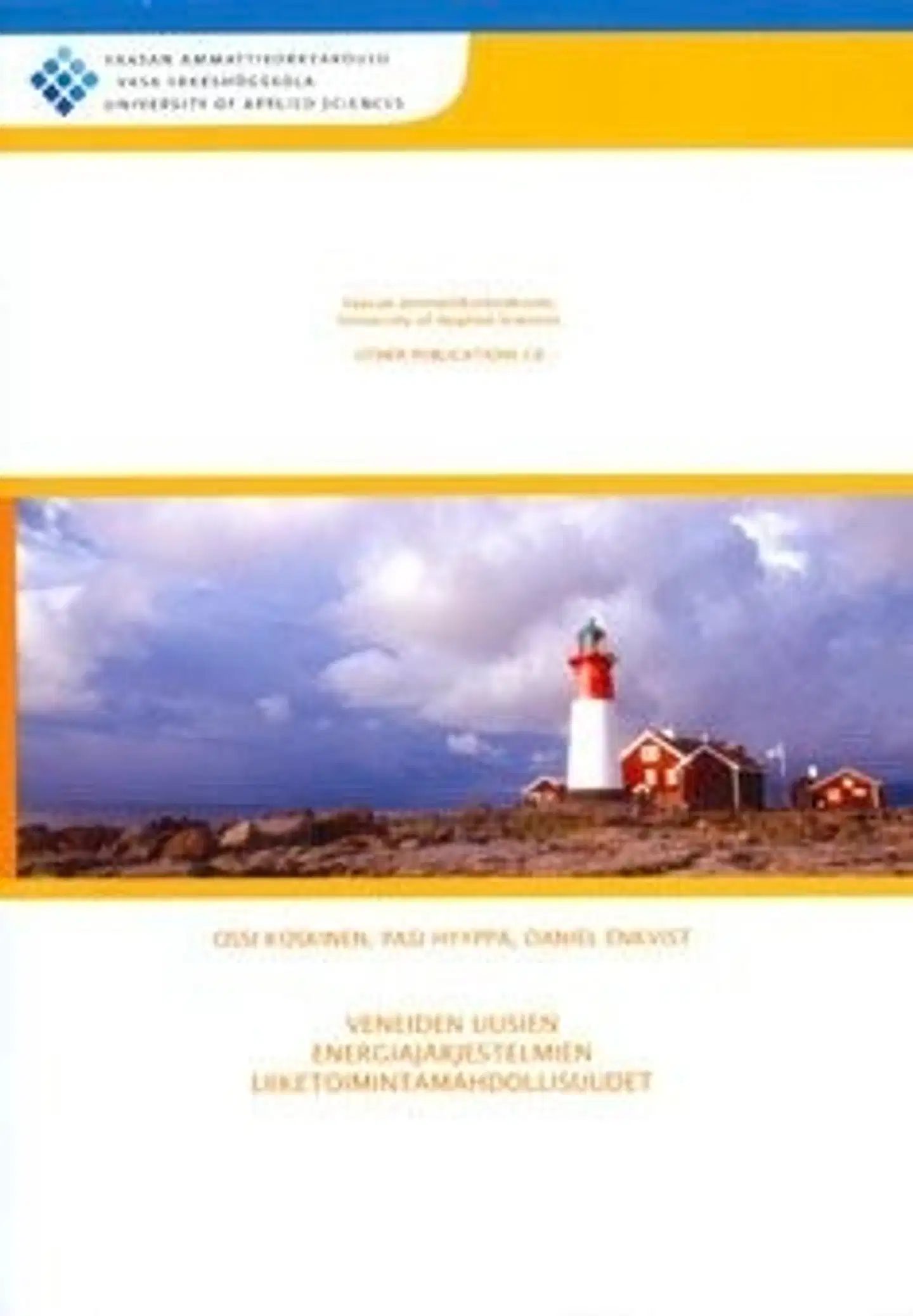 Koskinen, Veneiden uusien energiajärjestelmien liiketoimintamahdollisuudet