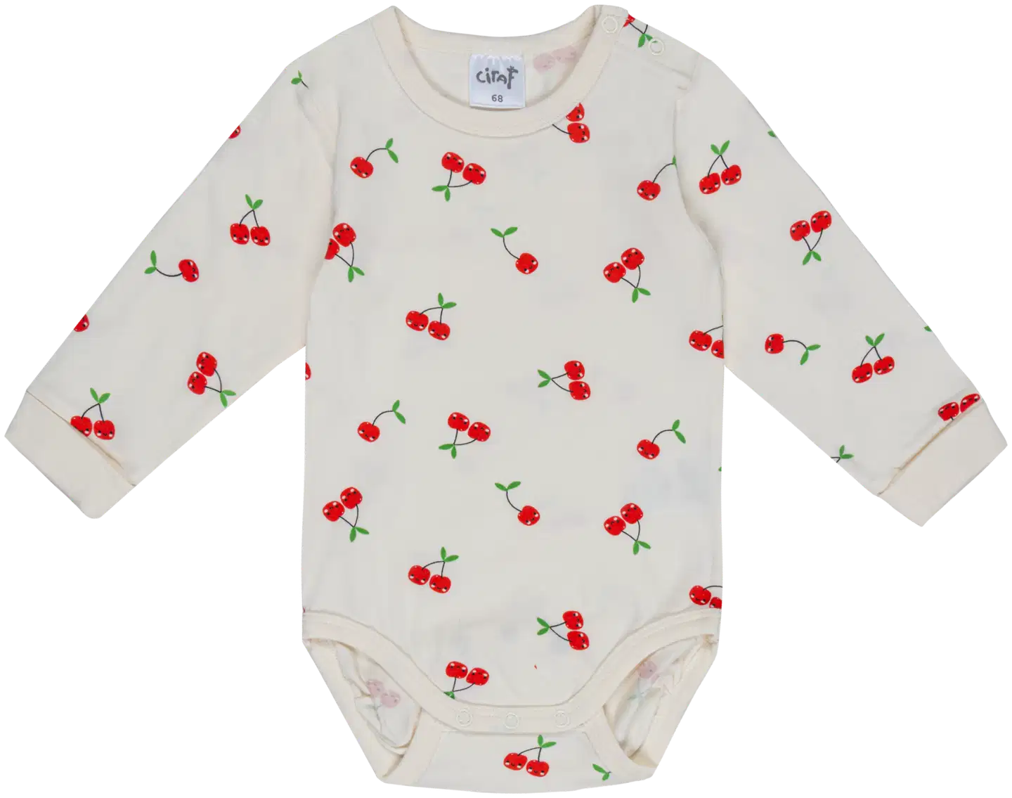 Ciraf vauvojen body Kirsikka 250B260450 2-pack - 11-0103tcx egret - 3
