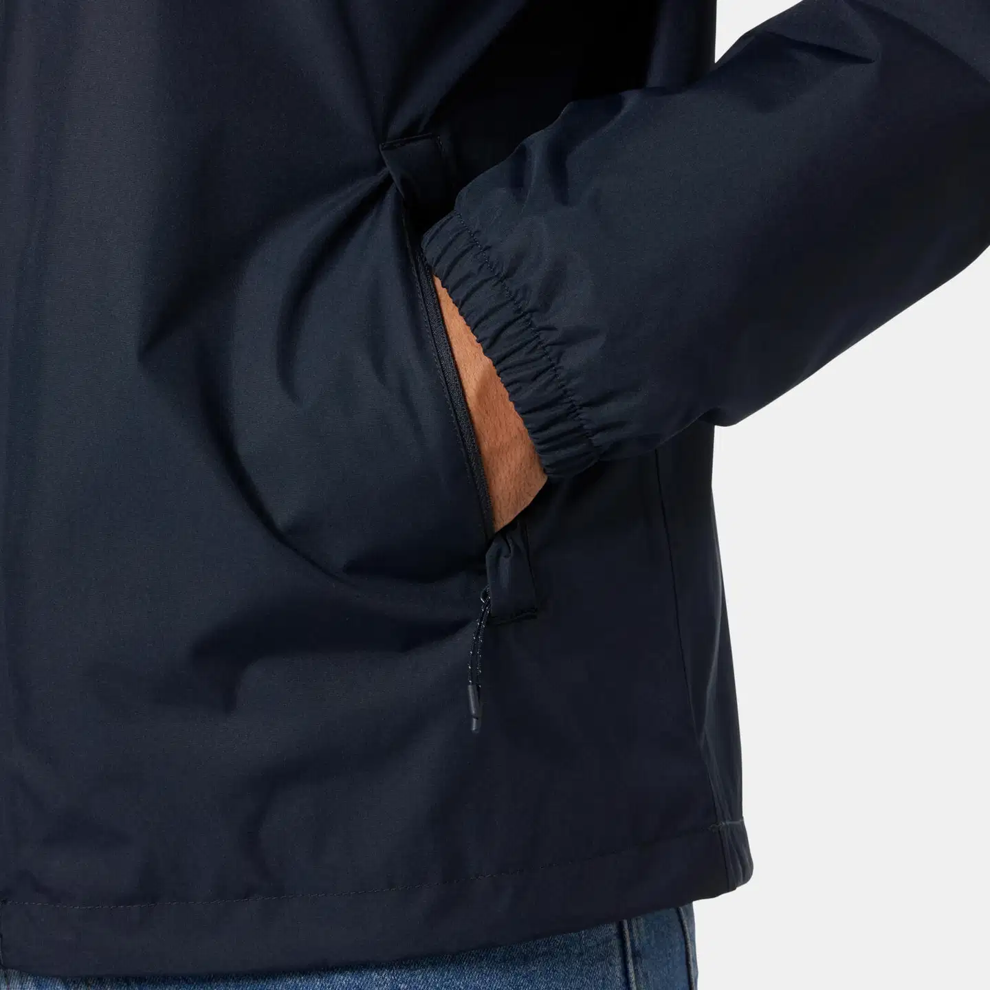 Helly Hansen miesten kevytvanutakki Vancouver INS Rain 54484 - Navy - 7