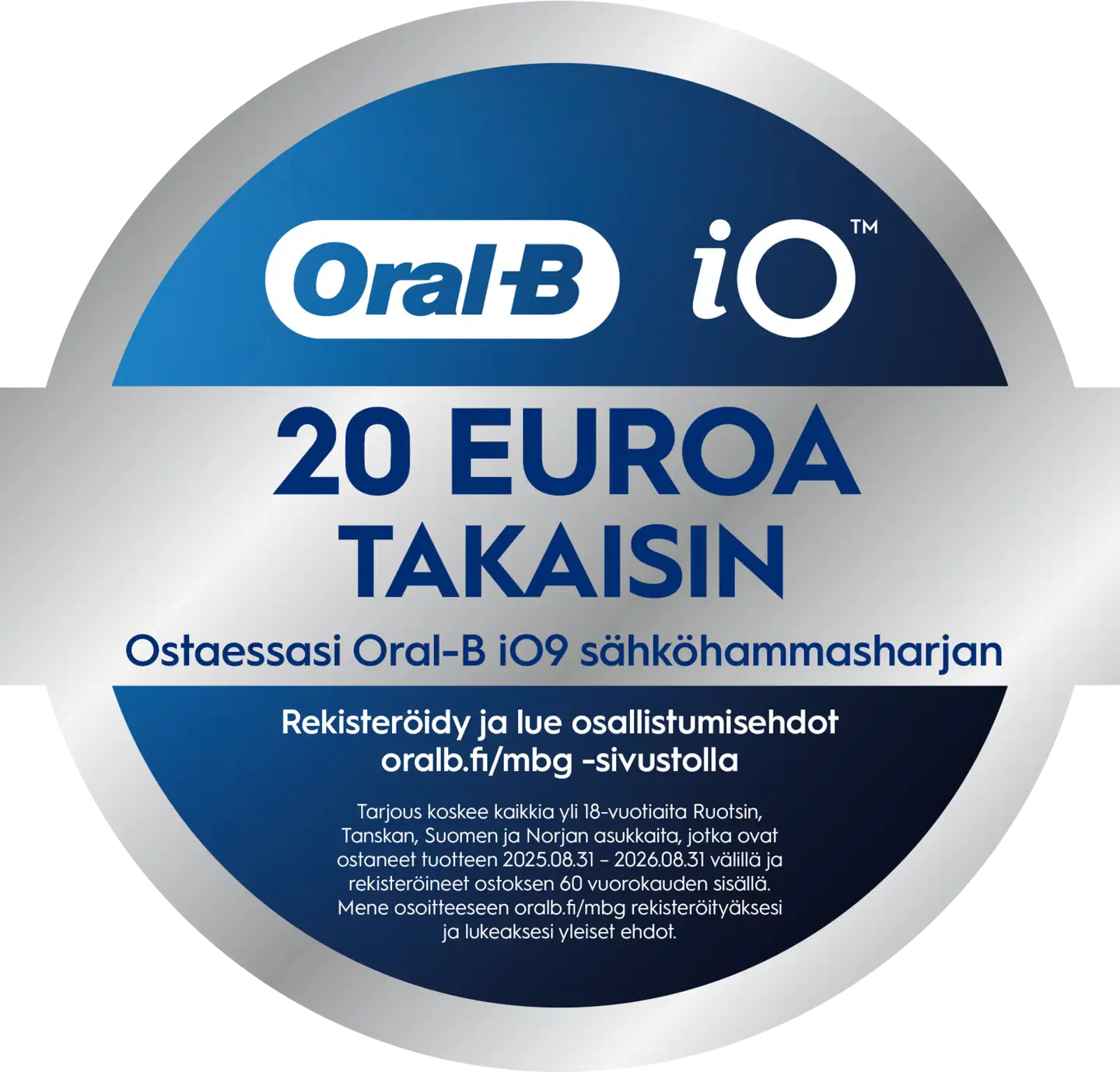 Oral-B iO 9 Black & Rose sähköhammasharjat, 3 vaihtoharjaa, 1 lataava matkakotelo - 10