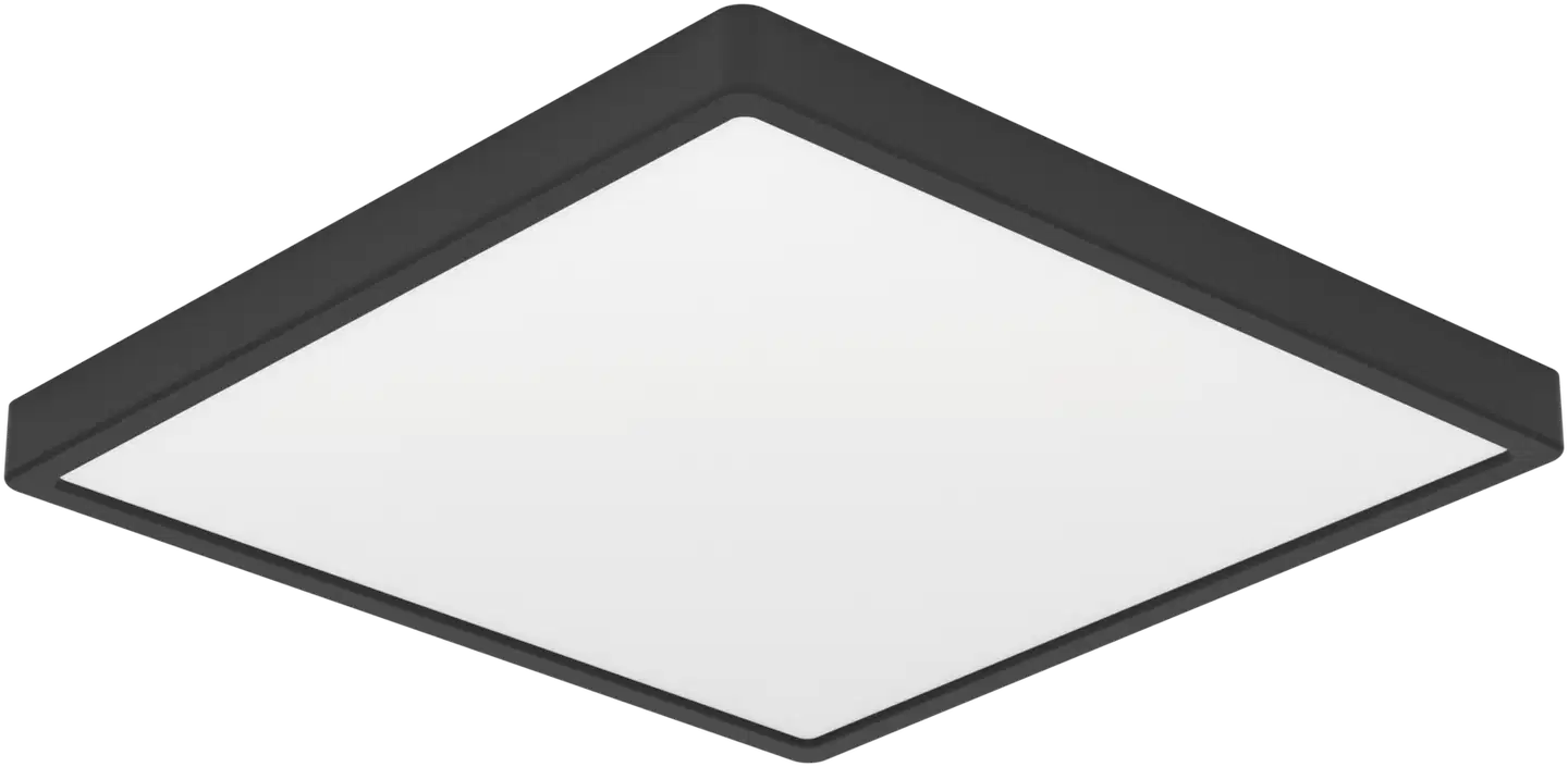 EGLO kattovalaisin Fueva 6 LED 17,5W CCT 39x39 cm musta - 1