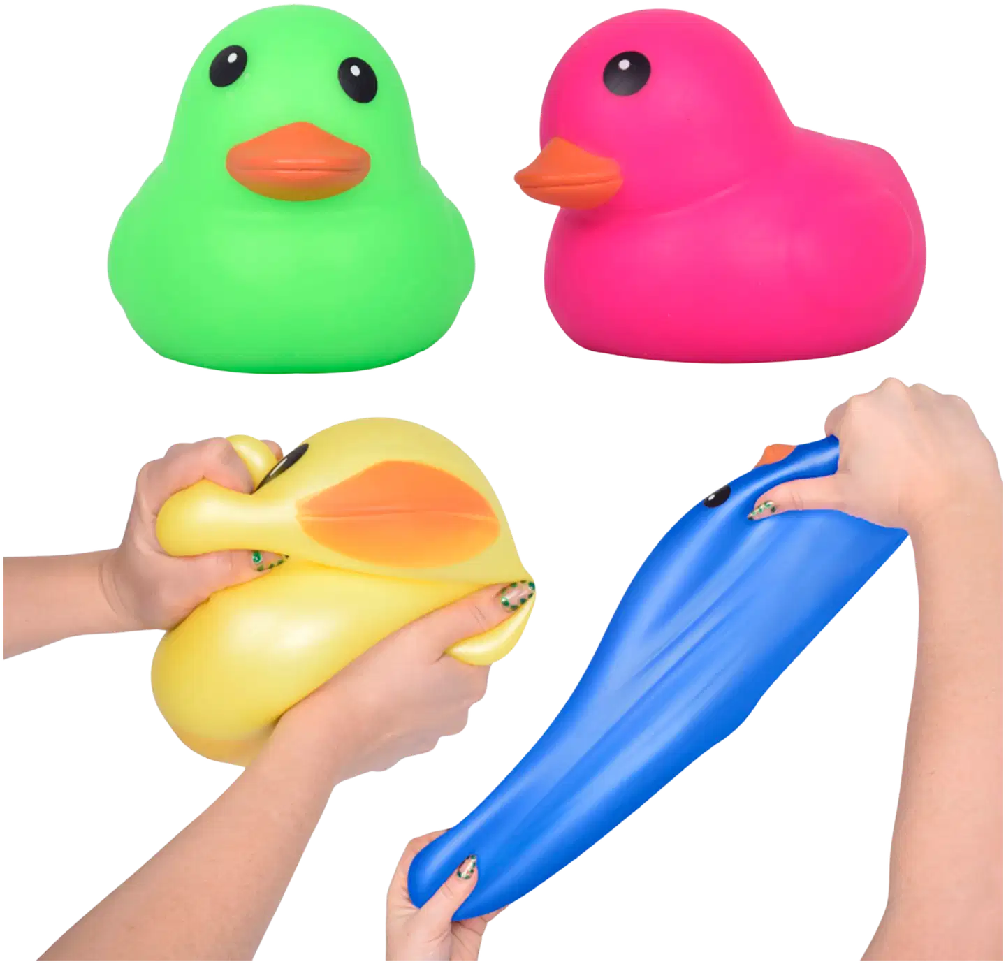 Simba - Squishy Ankka, 15 cm, puristelulelu, useita värejä, myydään yksittäin - 2