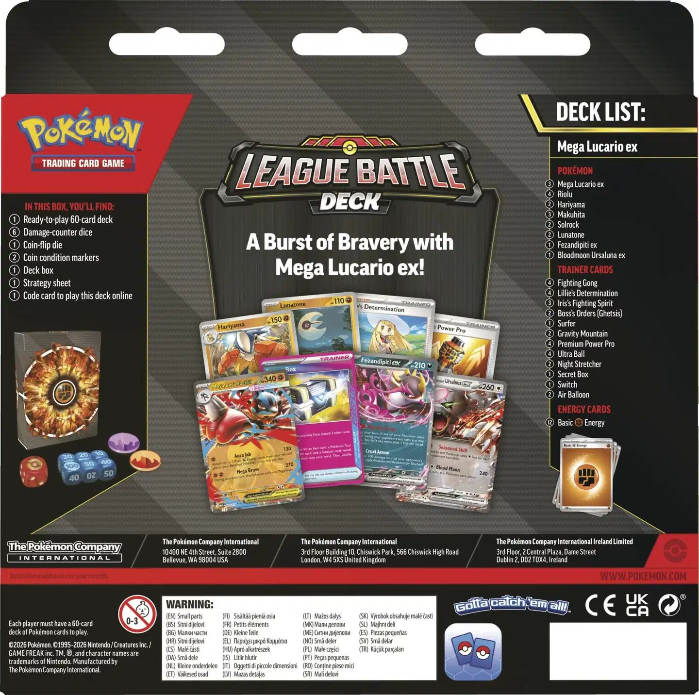 Pokémon TCG keräilykortit League Battle Deck - 4