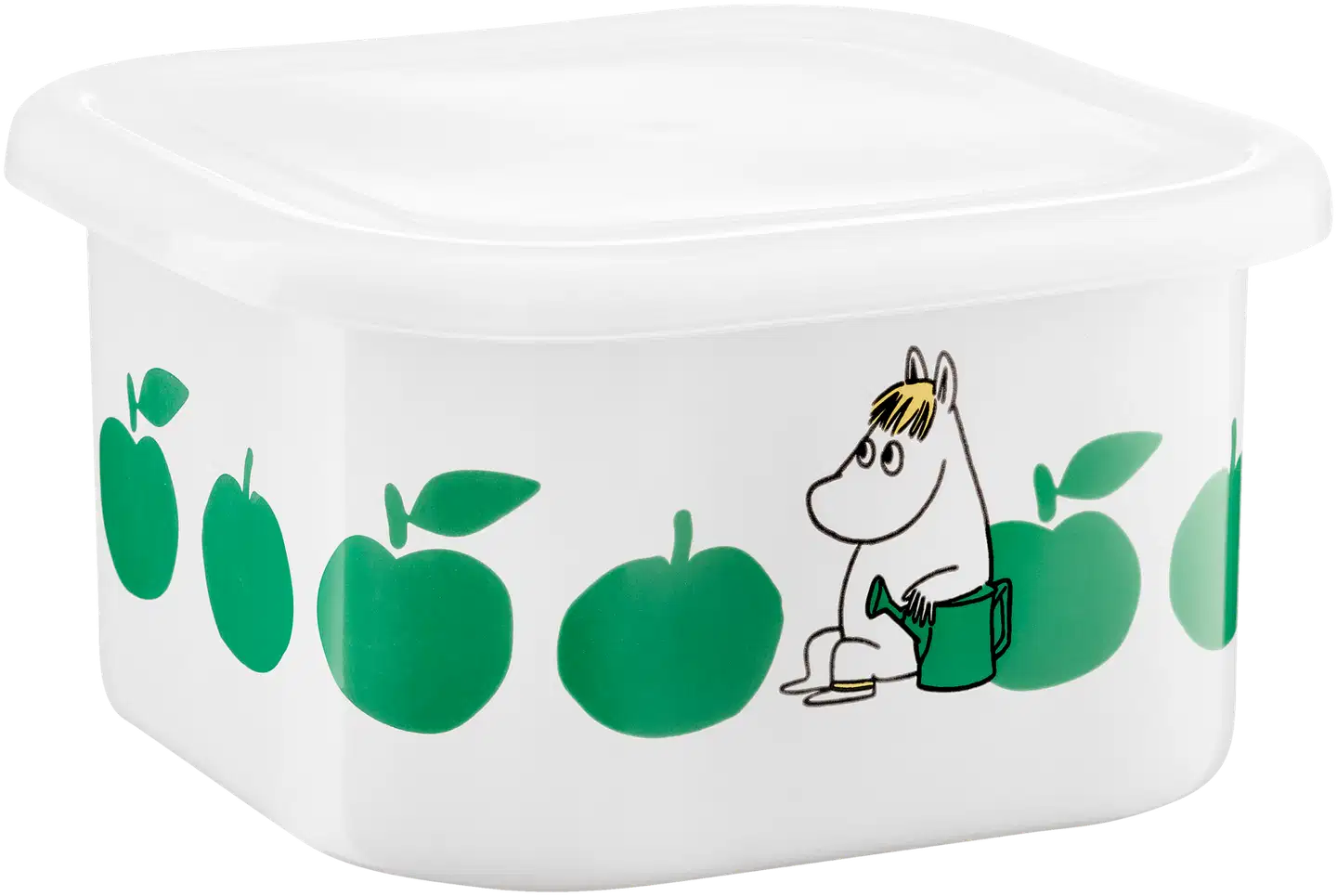 Muurla kannellinen emalipurkki Muumi Iloiset omput 1,5 l - 1