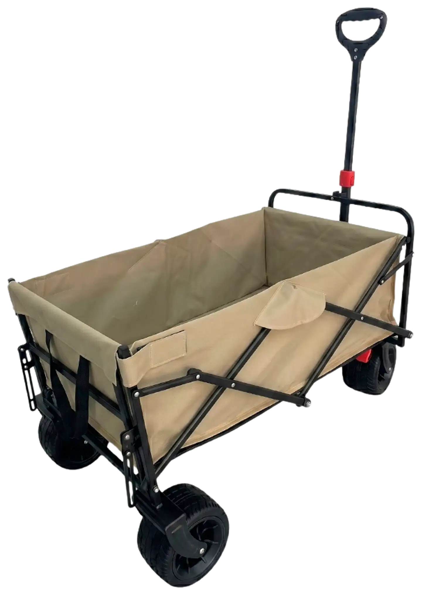 Fornorth puutarhakärry 115x61x105cm 100kg, beige - 3