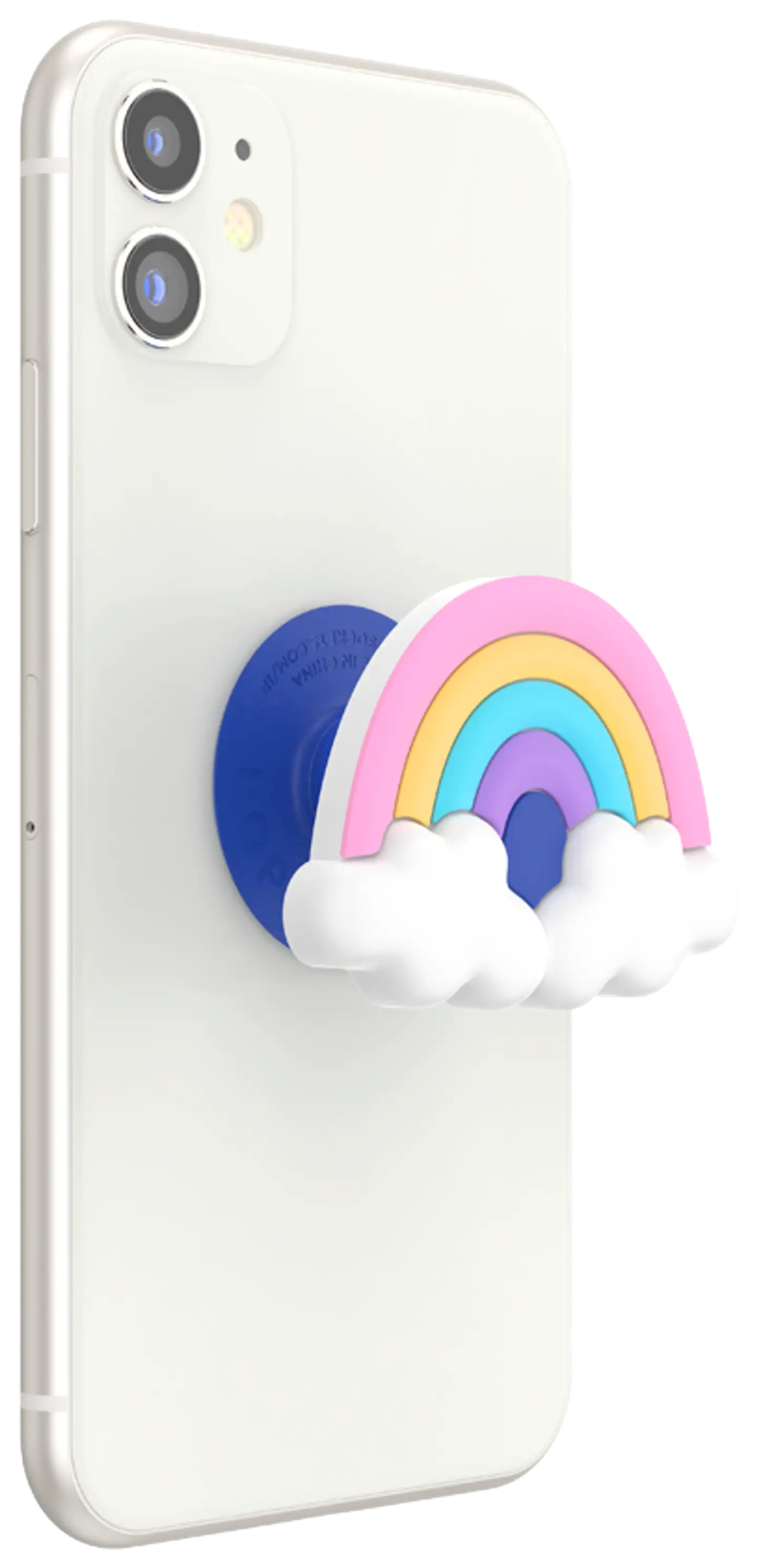 Popsockets puhelinpidike PopGrip Rainbow Fluff - 7