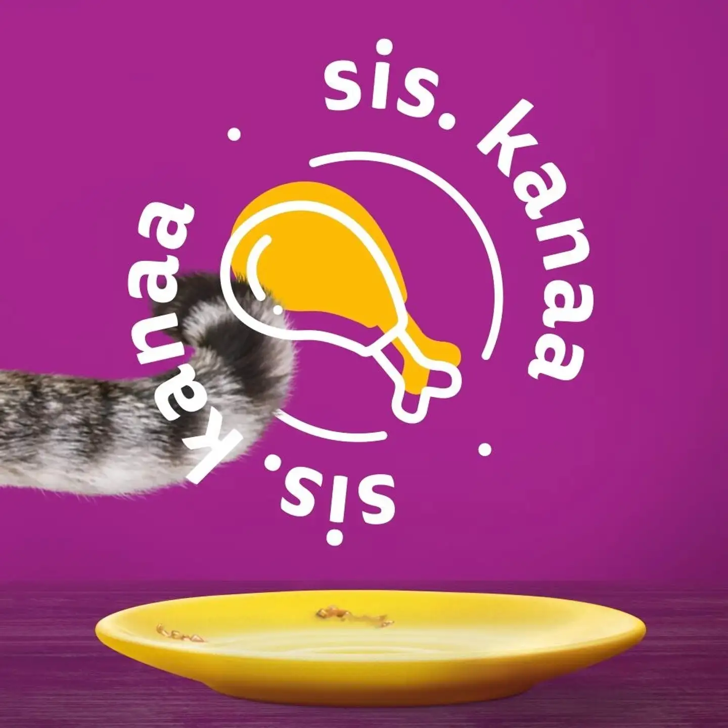 Whiskas 1+ sis. Kanaa hyytelössä (85 g) - 2