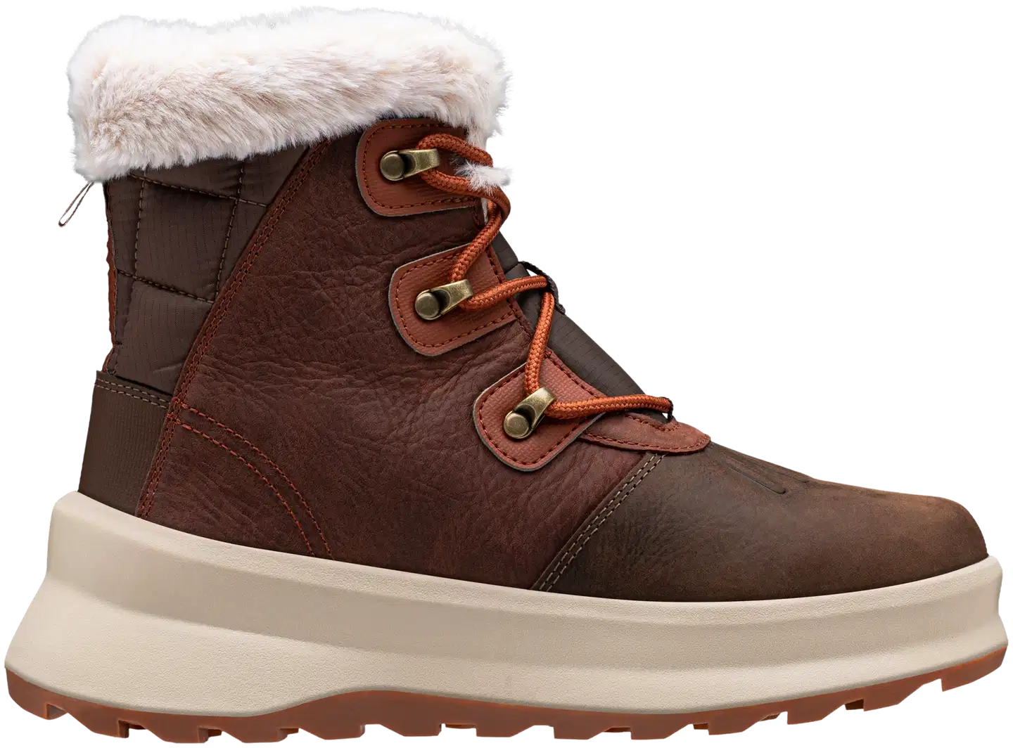 Helly Hansen naisten talvinahkanilkkuri W Garibaldini 12150 - Autumn/Red Gum - 4