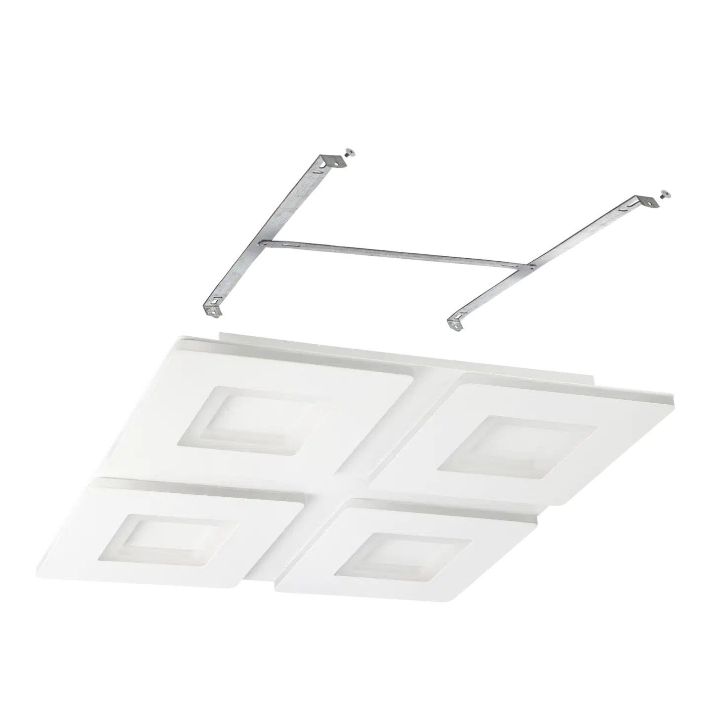 EGLO Plafondi connect.z Padrogiano-Z led 45x45cm 26,2W valkoinen - 4