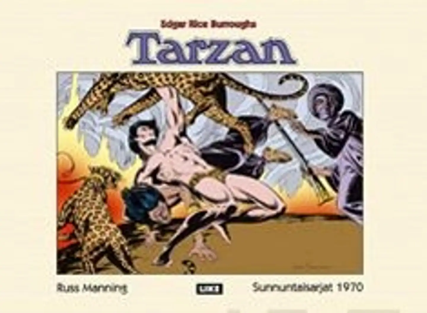 Manning, Tarzan sunnuntaisarjat 1970