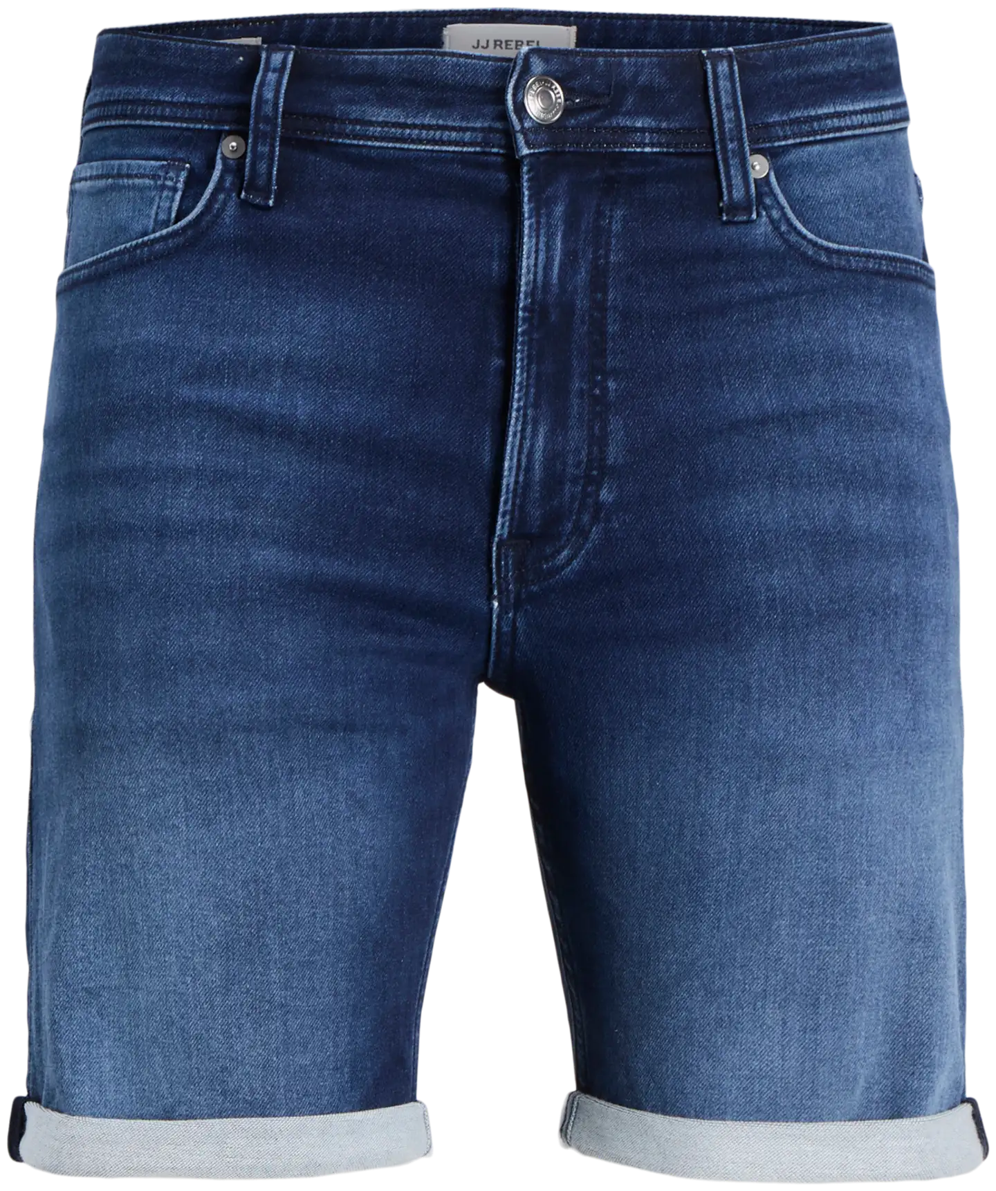 JJ Rebel miesten joggdenim shortsit JREBJOE - Blue denim - 1