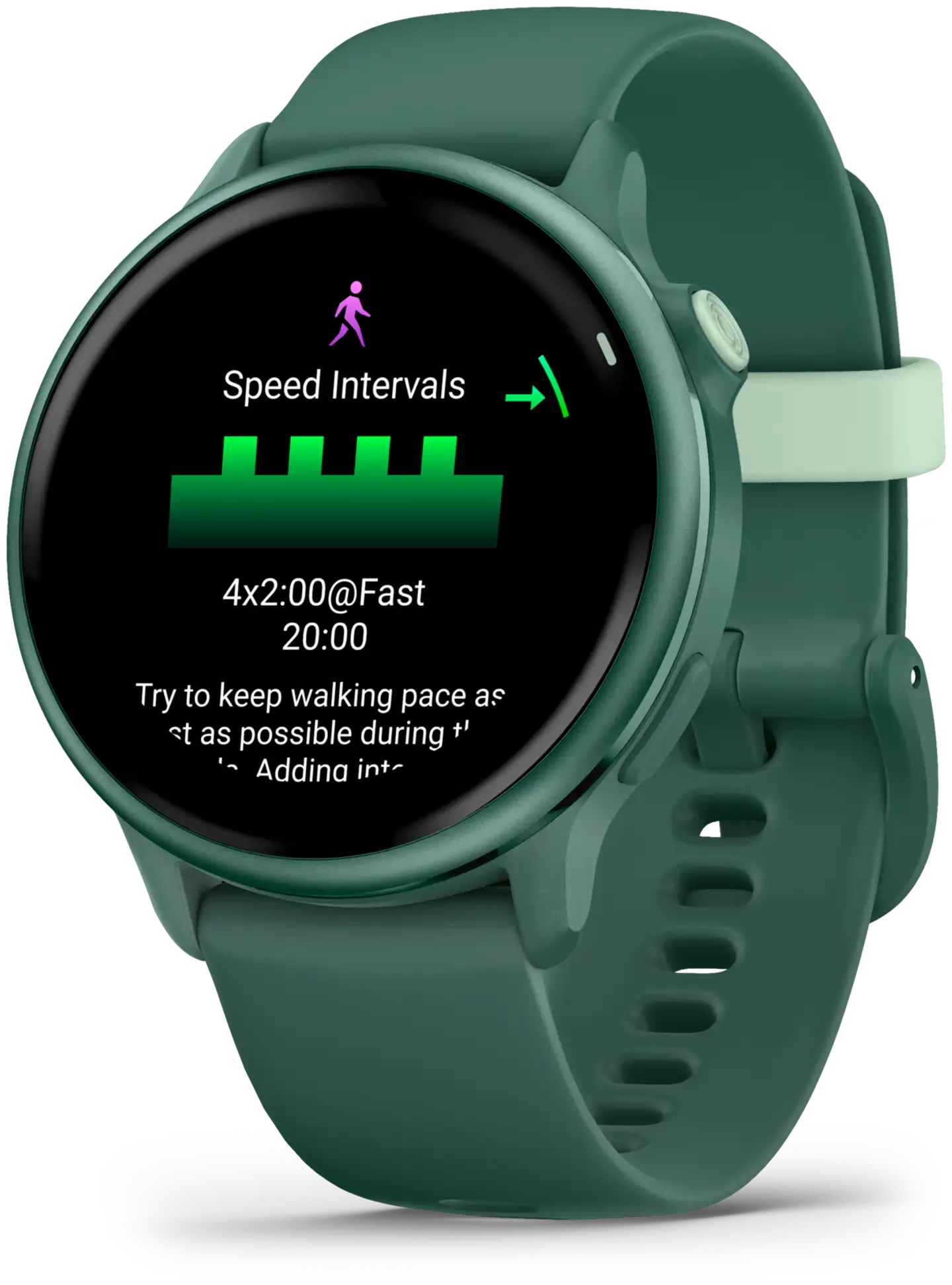 Garmin älykello Vivoactive 6 metallinen jaspiksenvihreä ja jaspiksenvihreä hihna - 2