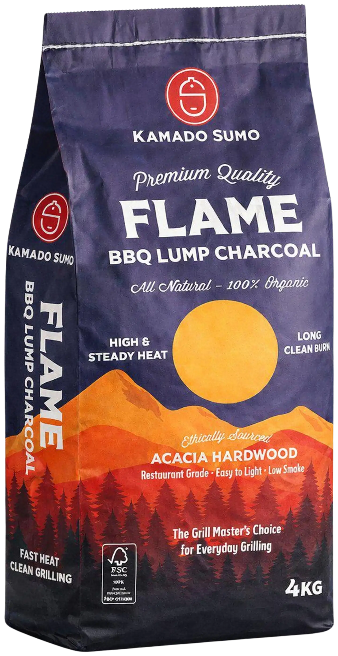 Kamado Sumo Flame grillihiili 4 kg - 1