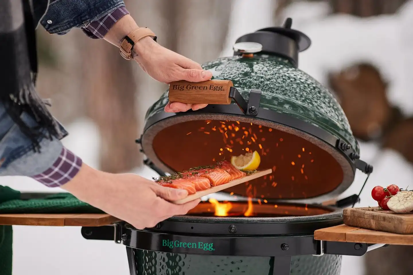 Big Green Egg grilli MiniMax - 9