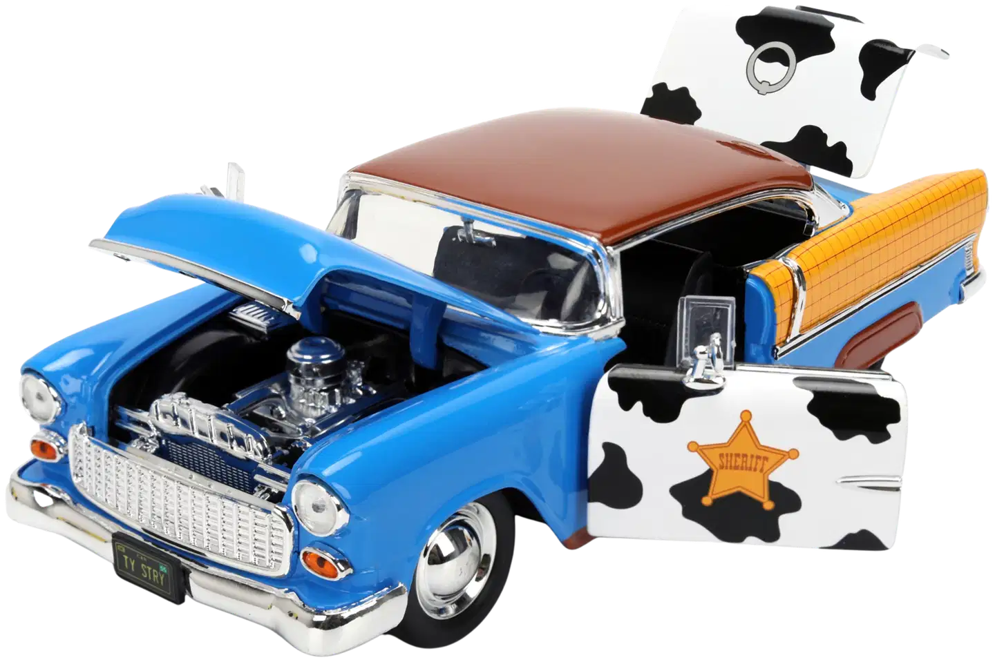 Jada Disney Toy Story Woody 1955 Chevrolet Bel Air, 19 cm, 1:24, die-cast - 11