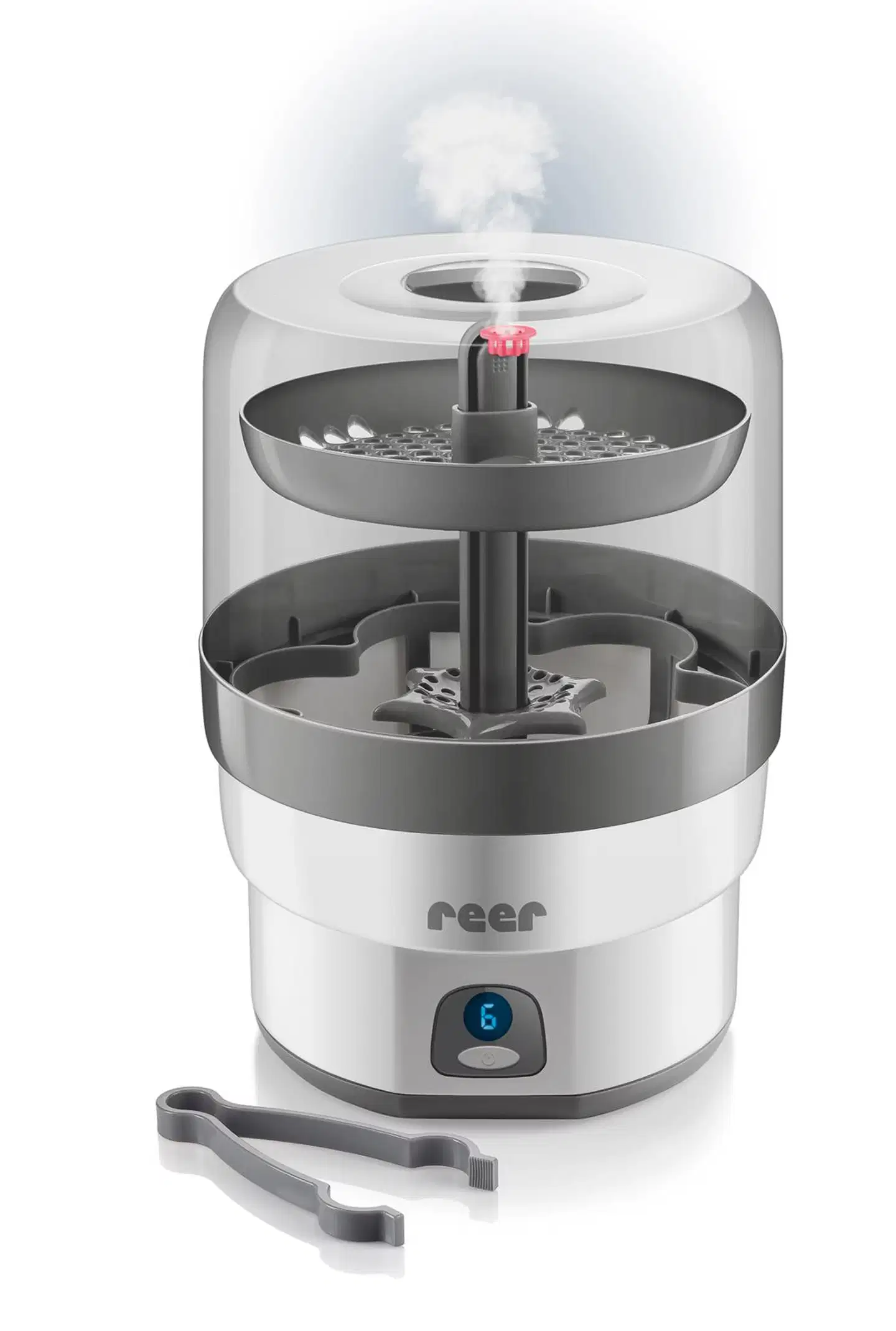 Reer desinfiointilaite tuttipulloille ja tarvikkeille XL - 4