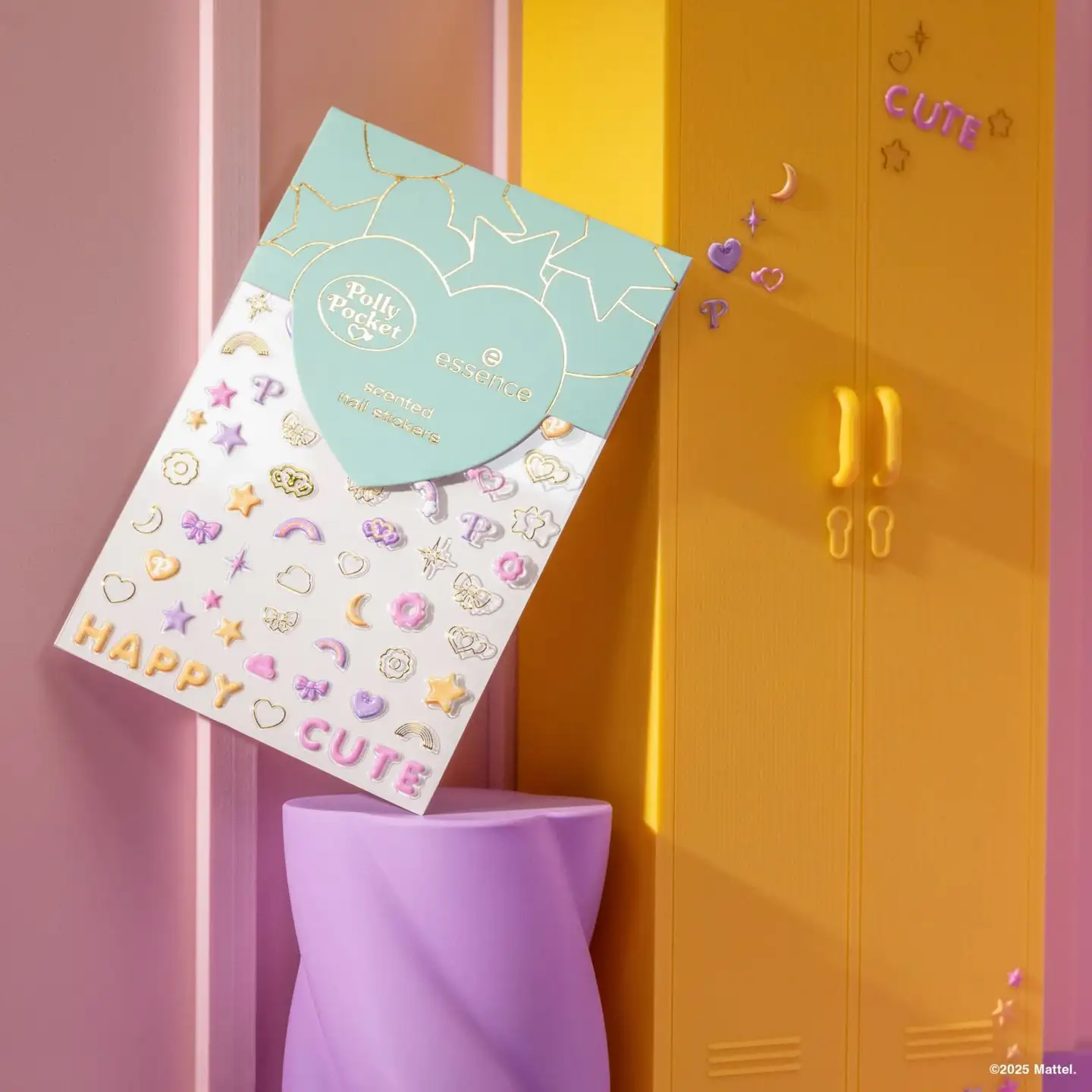 essence Polly Pocket scented nail stickers 01 Believe In The Little Things! 70 st - 3