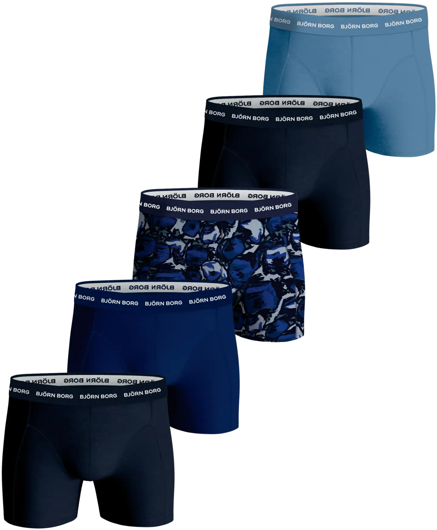 Björn Borg Miesten boxerit 5-pack 10003368 - MP007