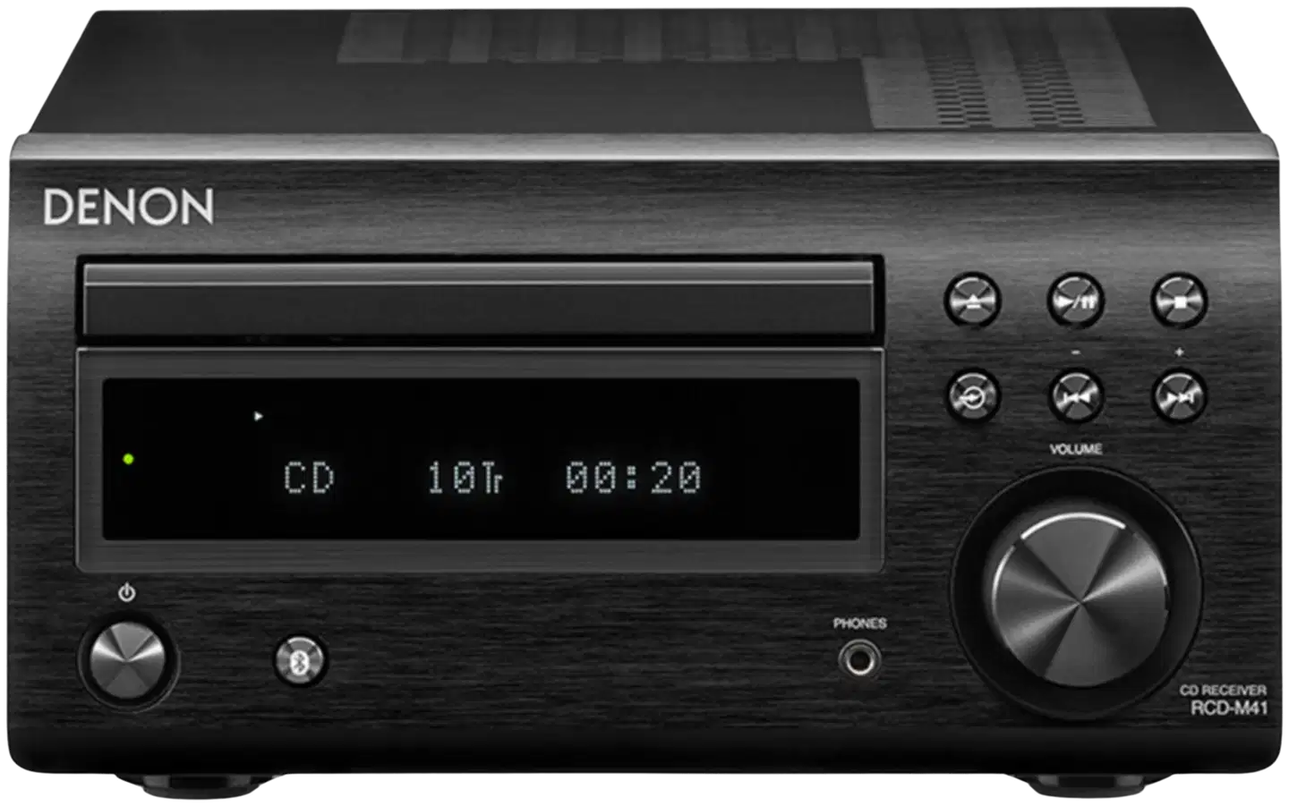 Denon RCD-M41 CD-viritinvahvistin musta - 1