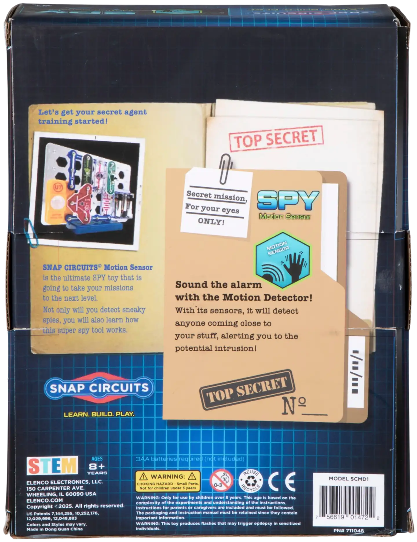 Snap Circuits rakennussarja Spy Motion Sensor - 3