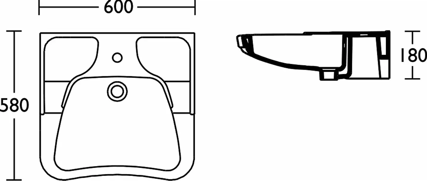 Ido Function 11107-01 pesuallas liikuntaesteisille - 3