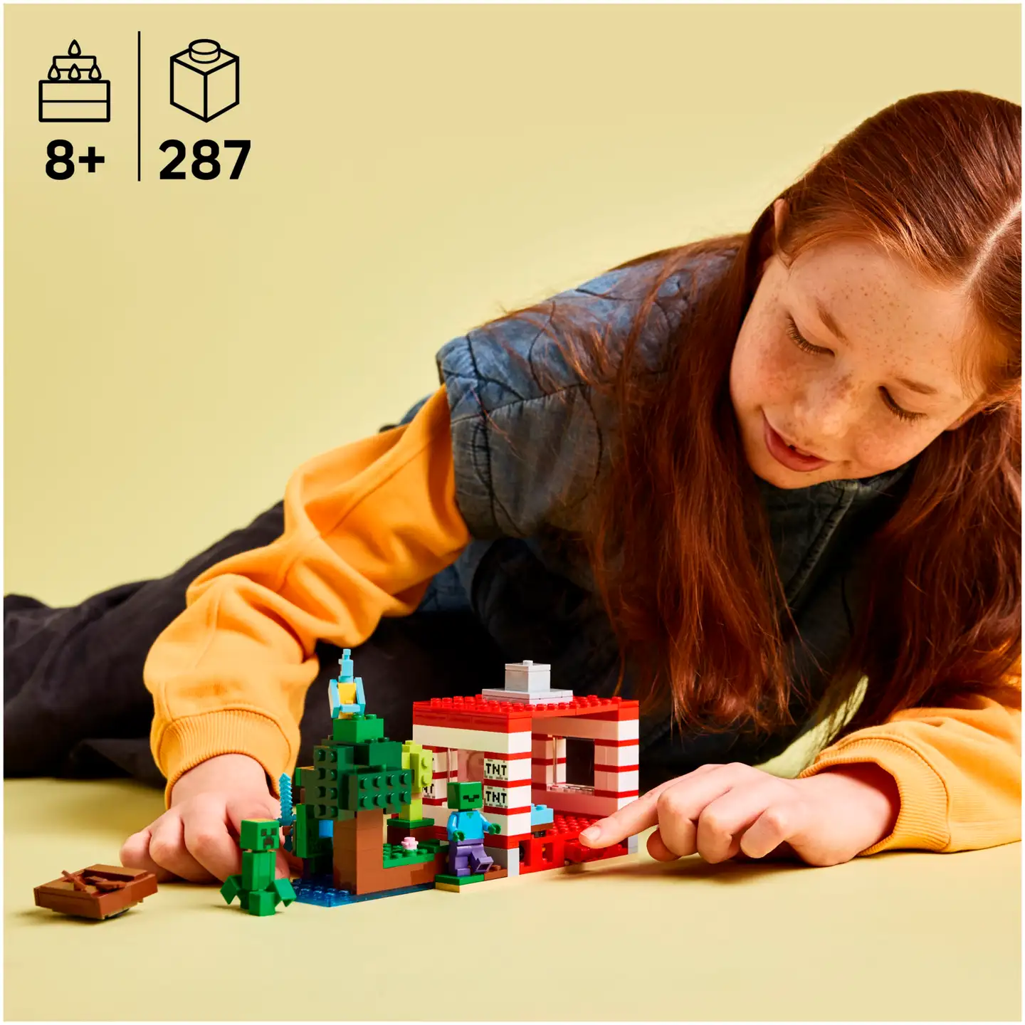 LEGO® Minecraft 21275 TNT-viidakkotalo - 9