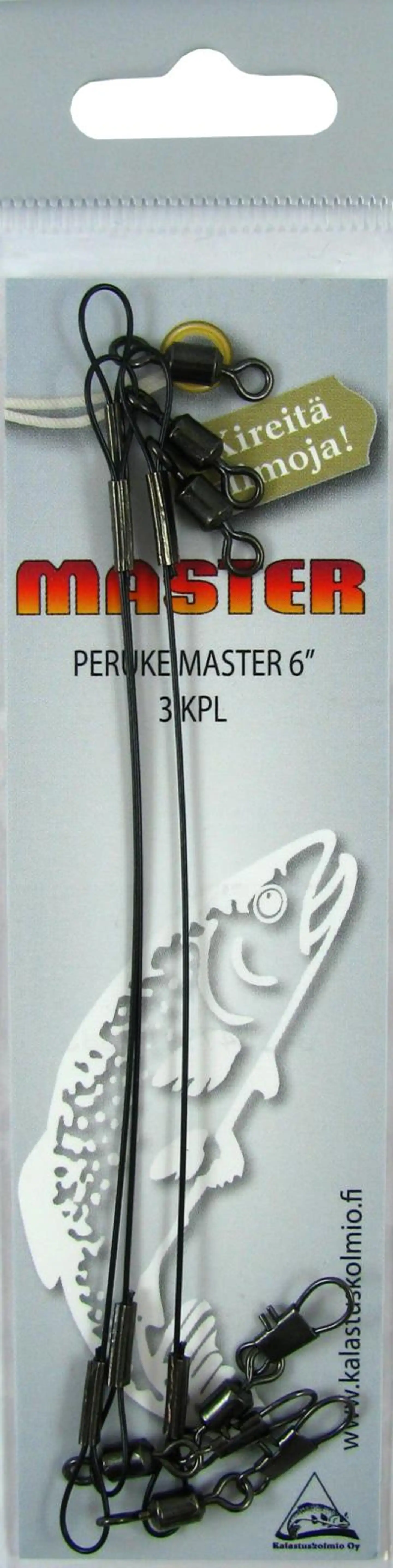 Master peruke 6" 3kpl/pkt