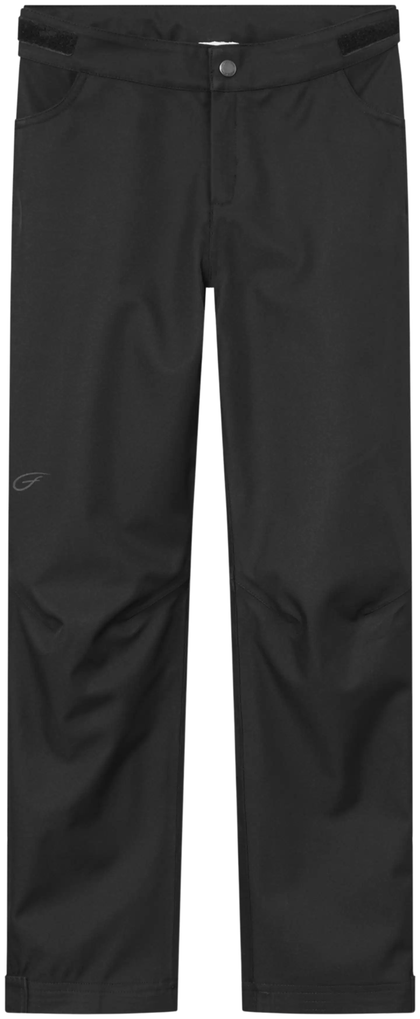 Five Seasons nuorten softshellhousut Ziggy - BLACK - 1
