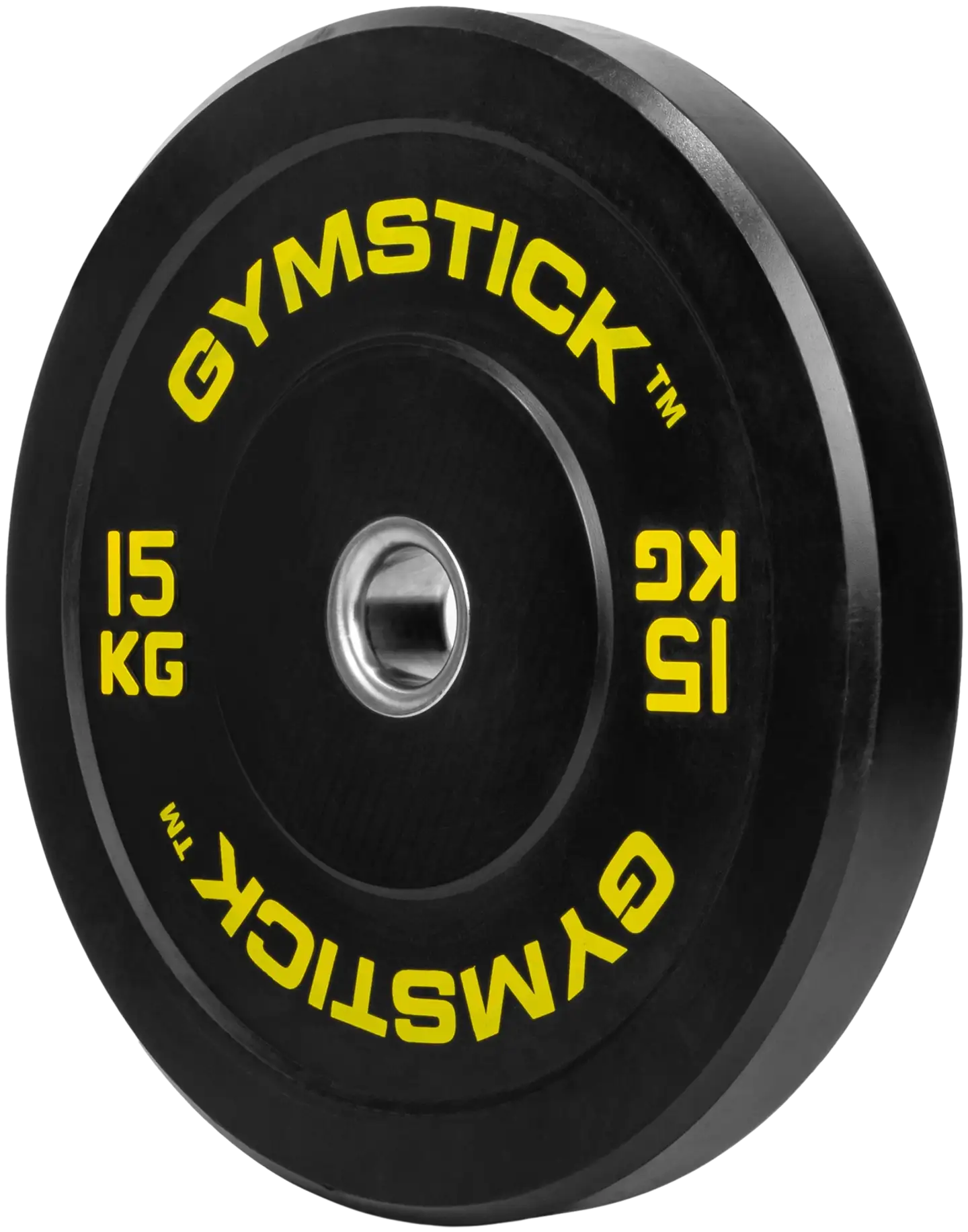 Gymstick Bumper Plate levypaino - MUSTA - 4