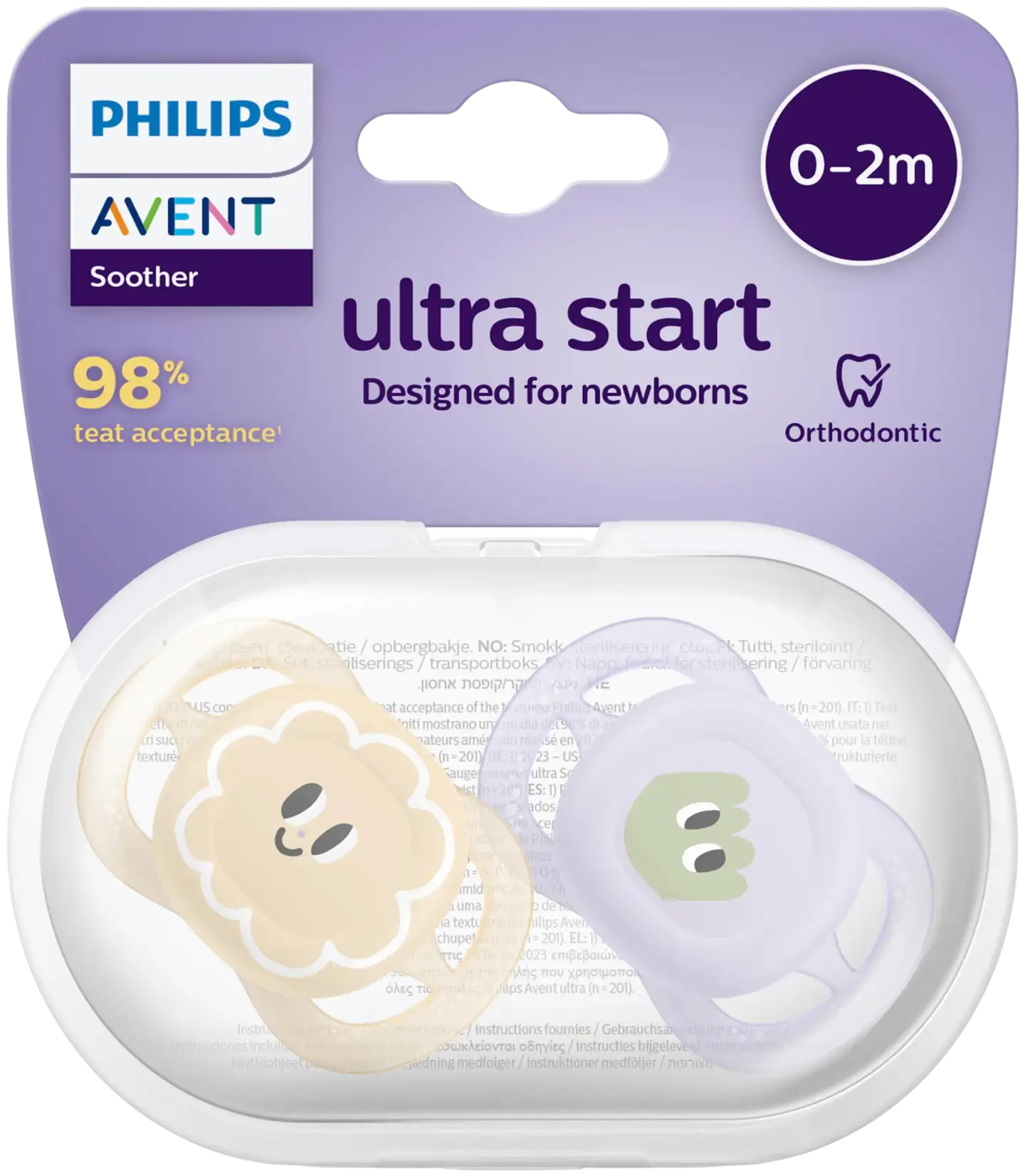 Philips Avent Ultra Air Start tutti 0-2kk, 2 kpl - 2