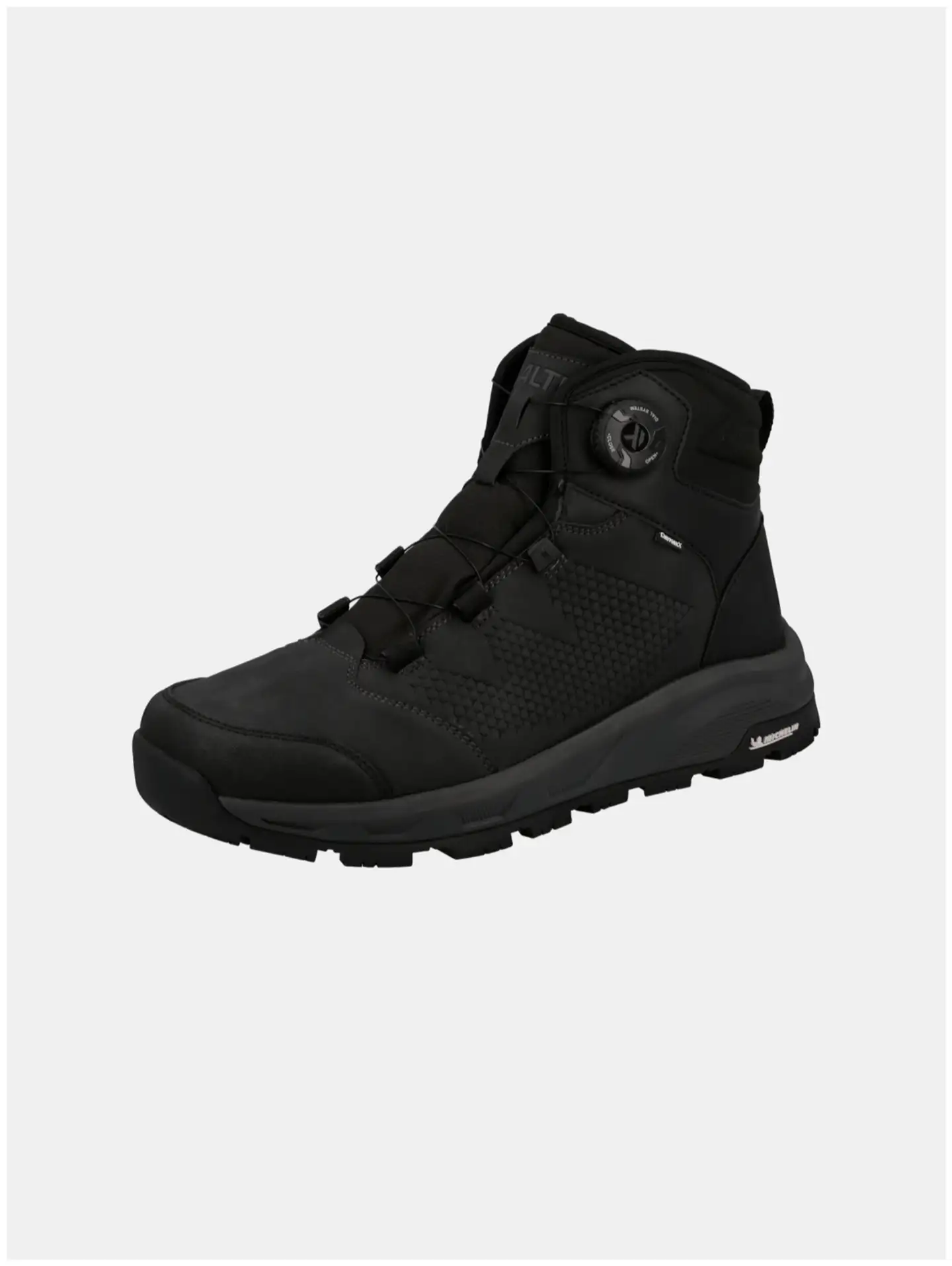 Halti miesten kitkapohjakenkä Buli Mid 2 DryMaxX IC FreeLock - BLACK - 1