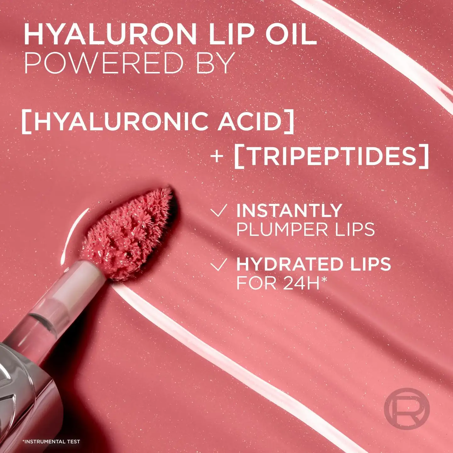 L'Oréal Paris Plump Ambition Hyaluron Lip Oil 101 Cristal Clear huuliöljy 5 ml - 641 Latte Glace - 5