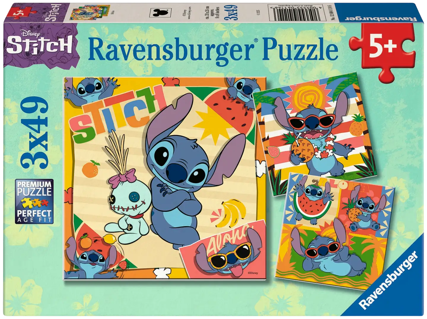 Ravensburger Stich Aloha 3x49 p - 1