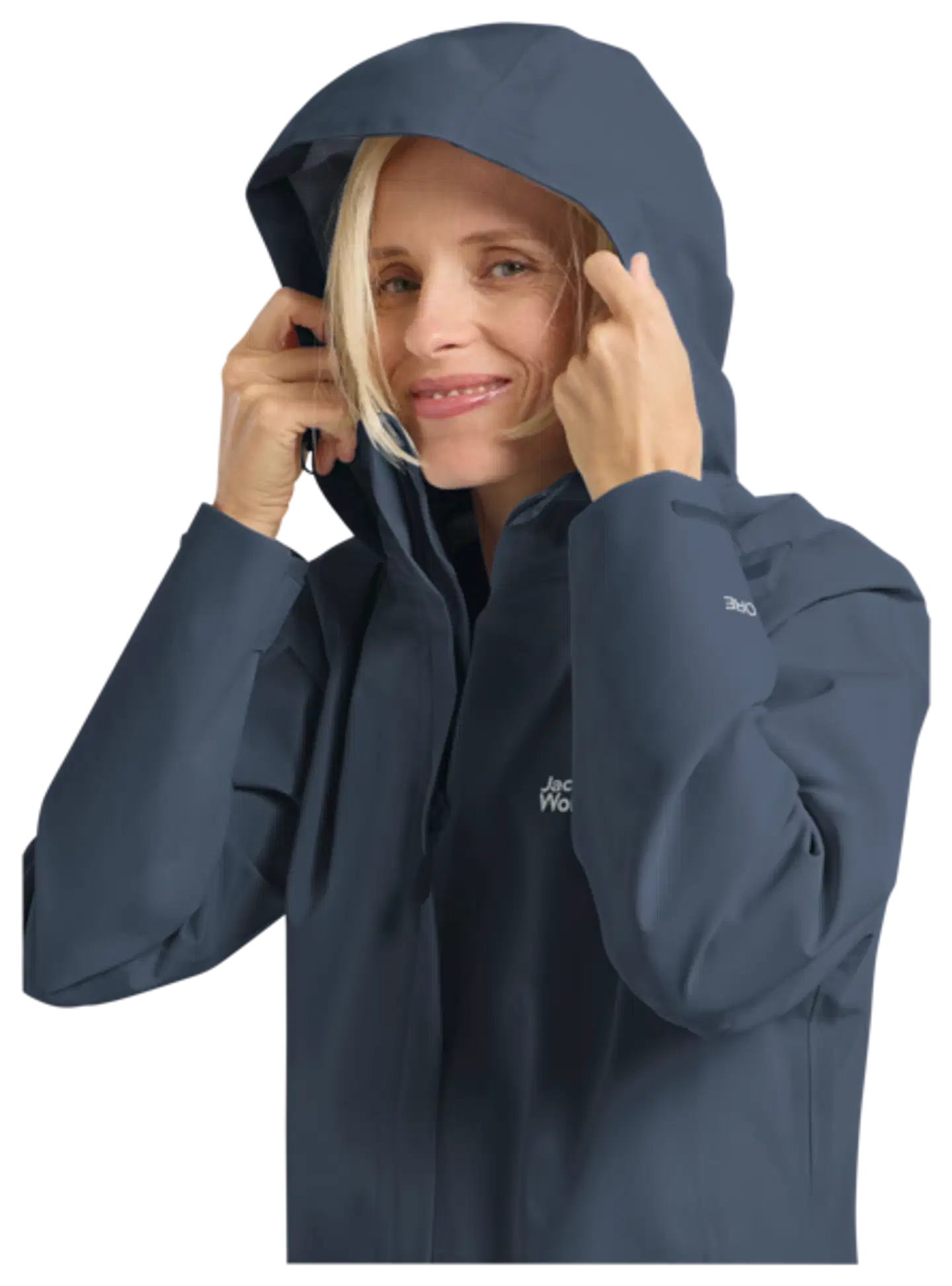 Jack Wolfskin naisten kuoritakki Trailtime - Midnight Sky - 11