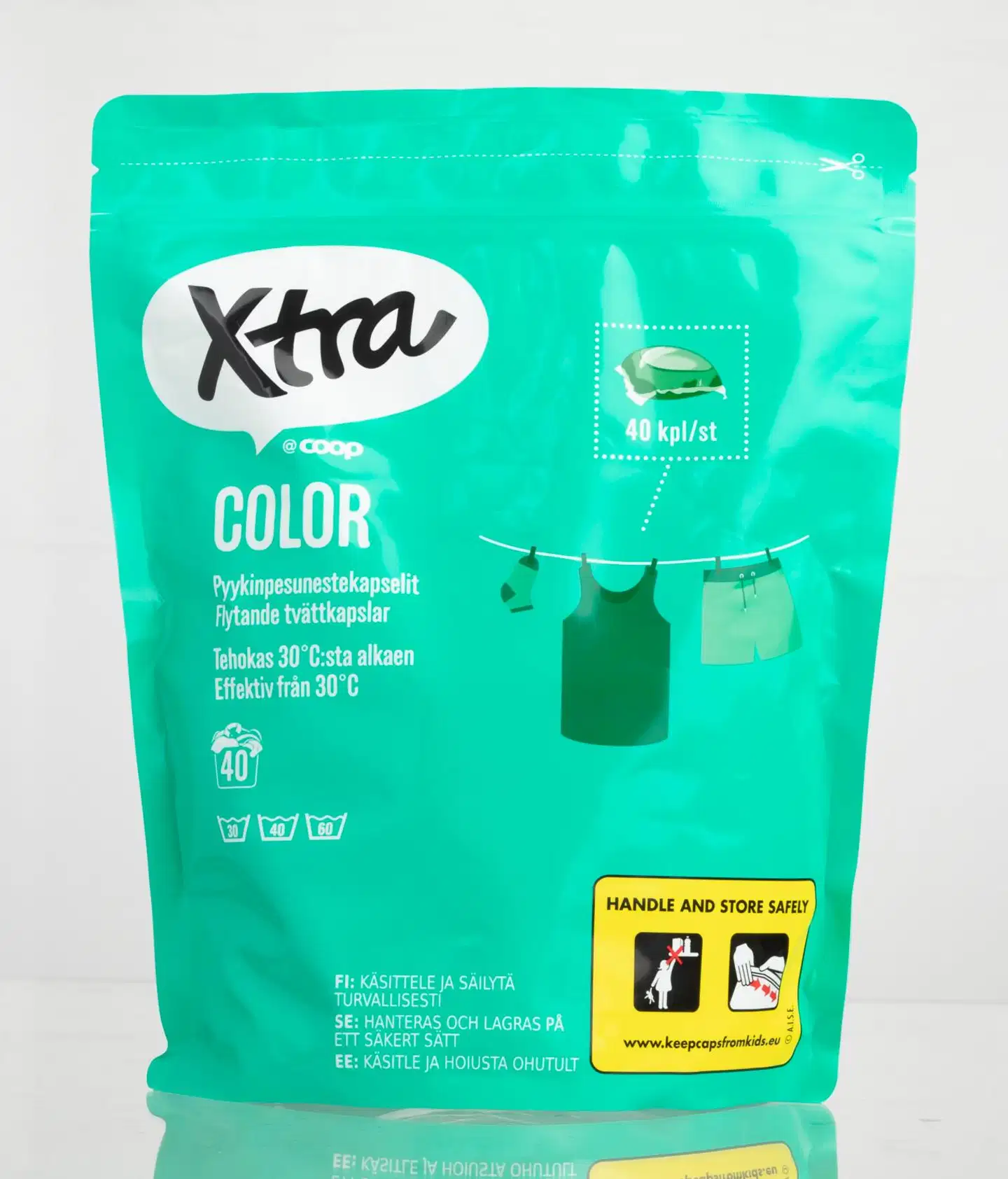 Xtra color pyykinpesunestekapselit 40 kpl - 2