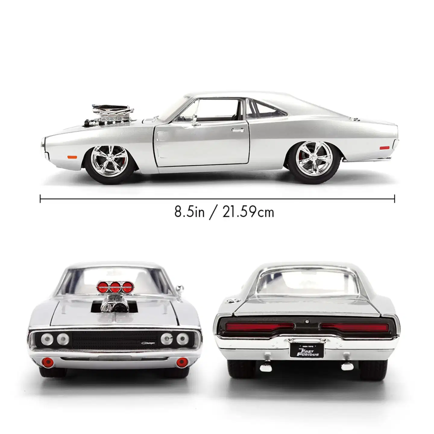 Jada - Fast & Furious Anniversary Dom's Dodge 1:24, 19 cm, die-cast - 12