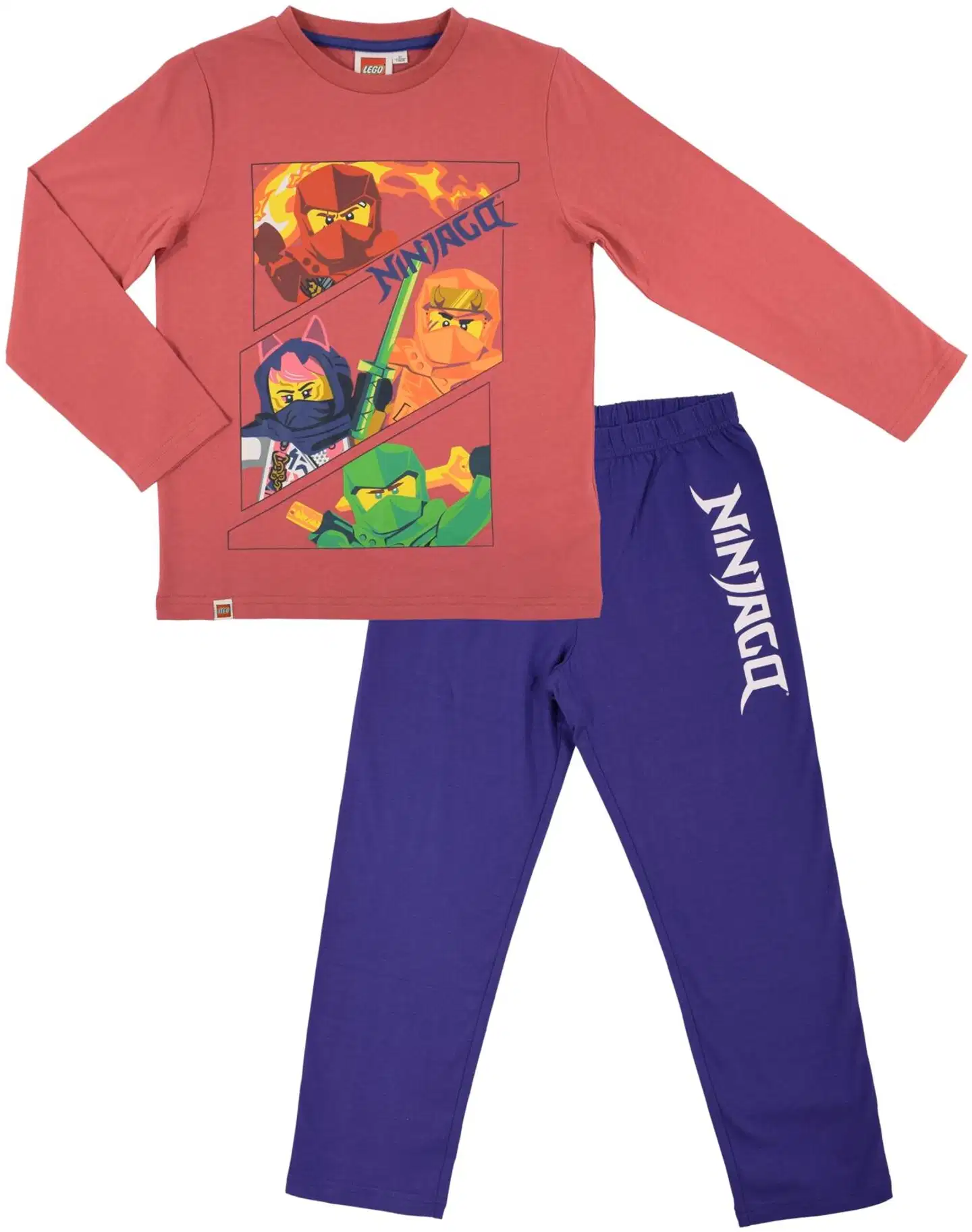 Lego Ninjago lasten pyjama GS-NLEG-14 - Pun/sin