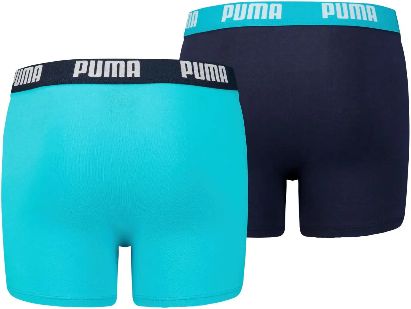 Puma lasten bokserit Basic 2-pack - turquoice/navy - 2