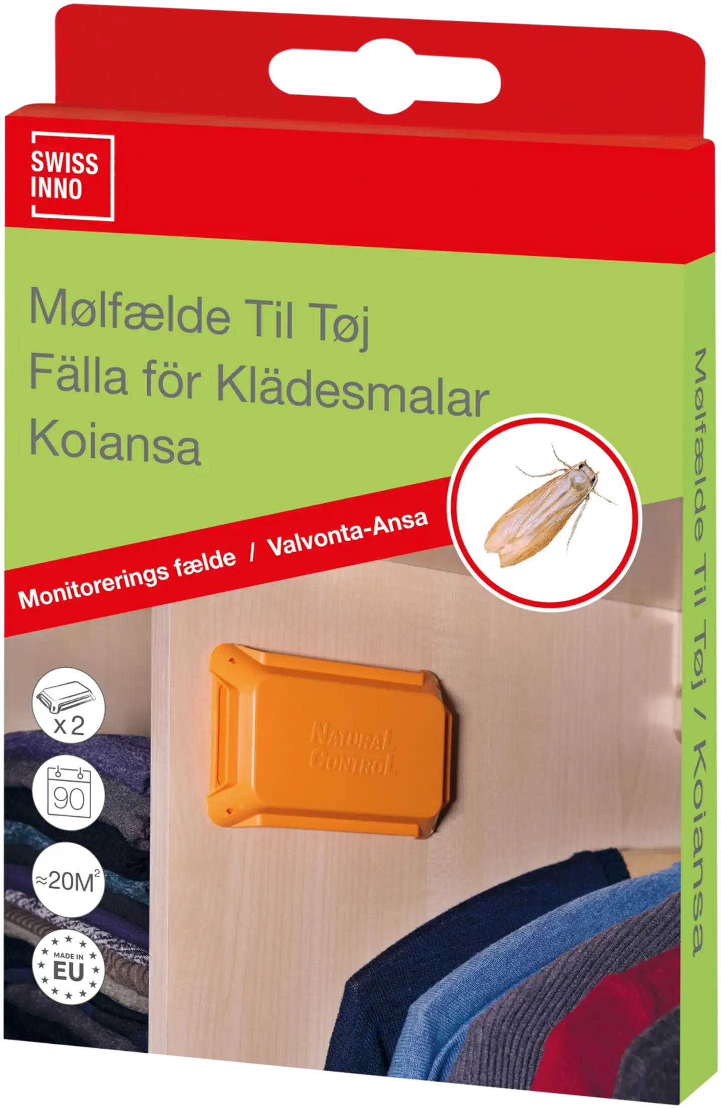 Swissinno Natural Control koiansa 2kpl