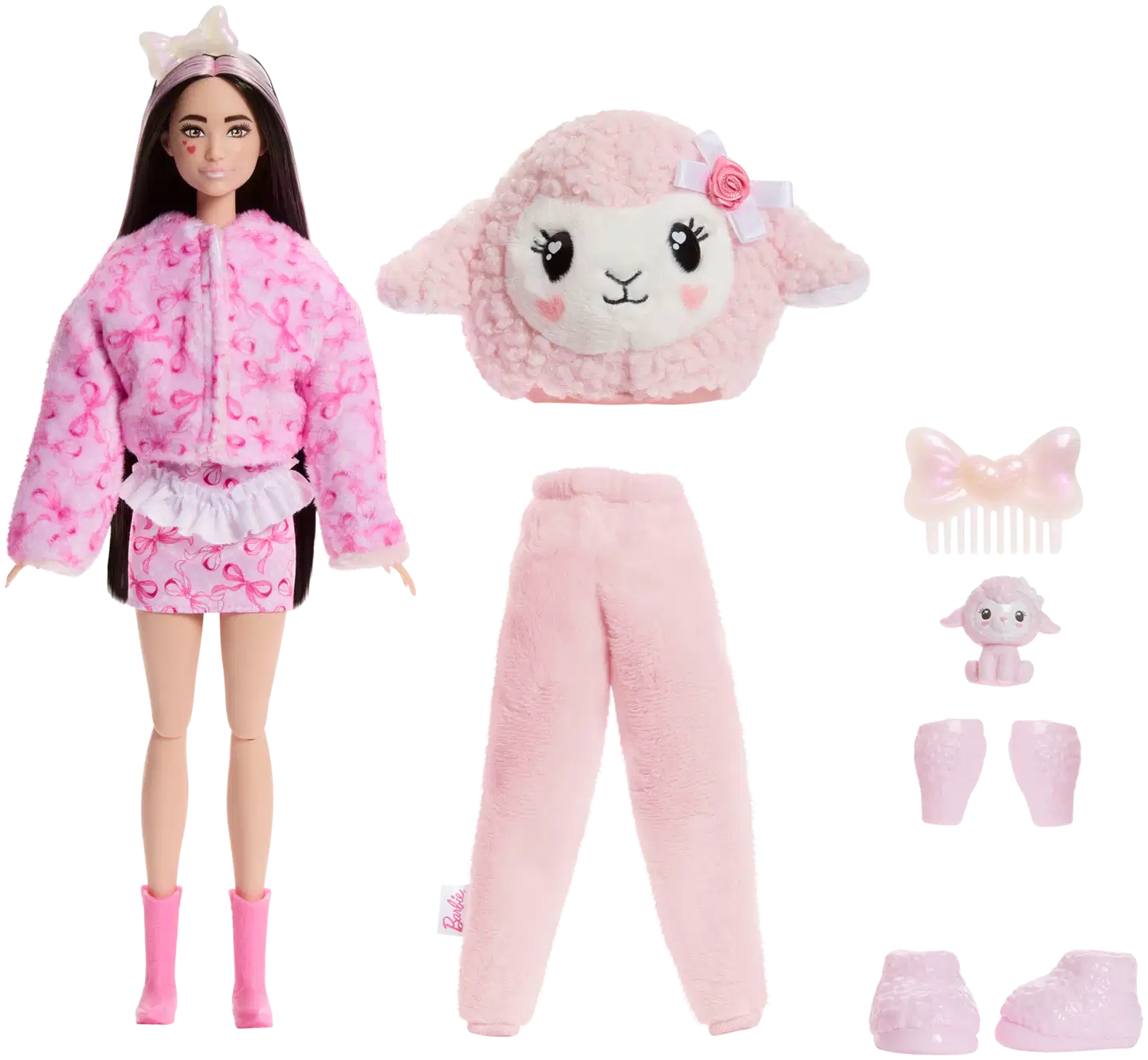 Barbie Cutie Reveal Sweet Bows v.pun lammas - 3