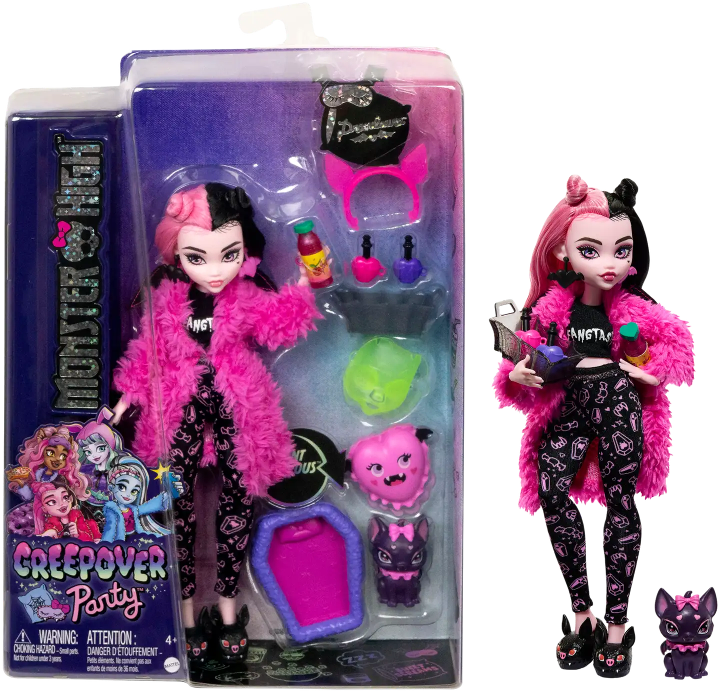 Monster High Creepover Party Draculaura -muotinukke - 1