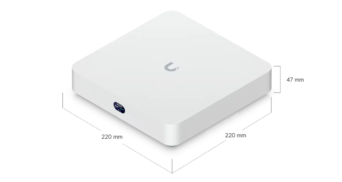 Ubiquiti kompakti NVR-tallennin integroidulla 6-porttisella PoE-kytkimellä UNVR-Instant - 10