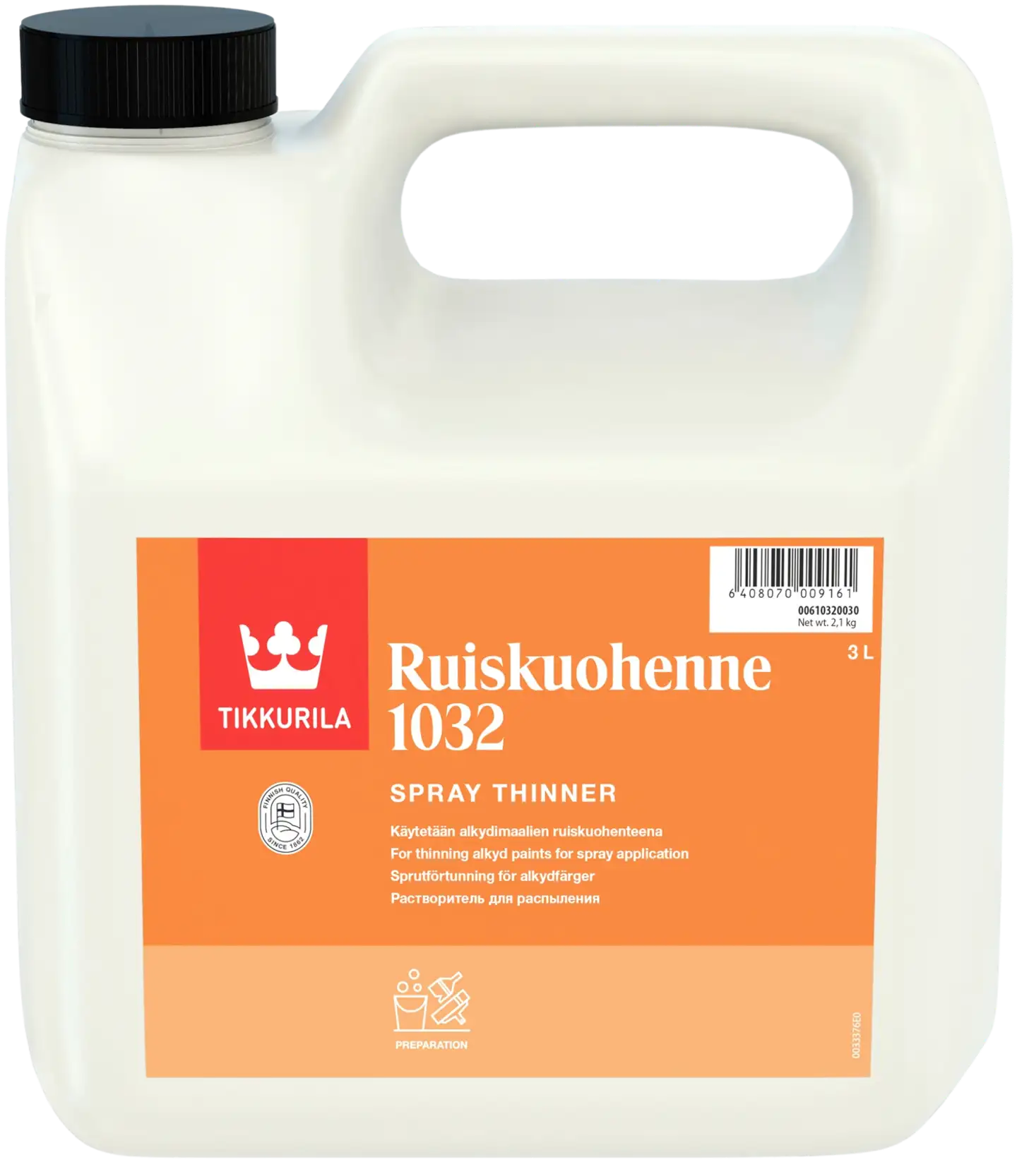 Tikkurila Ruiskuohenne 1032 3 l